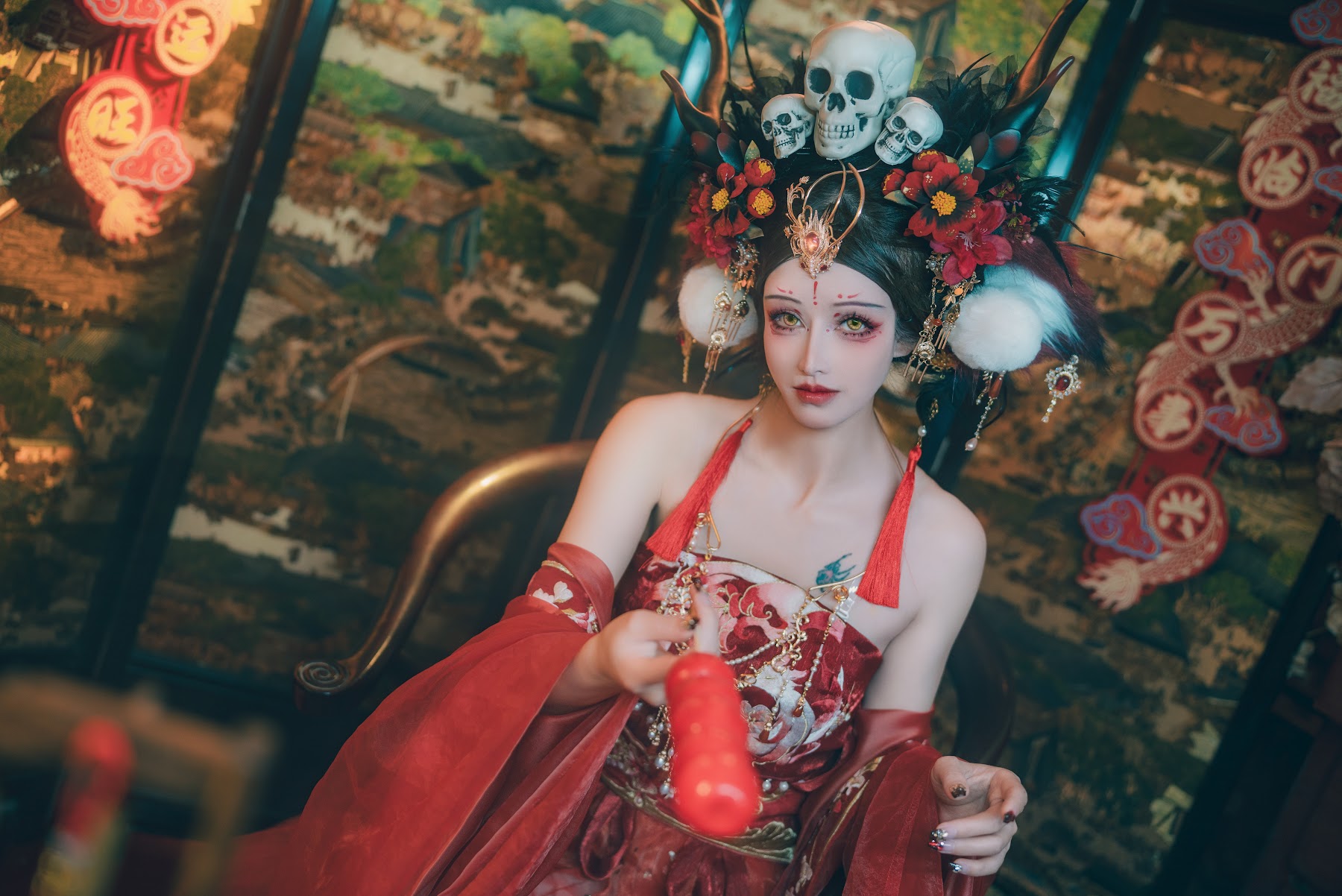 Coser@鹿八岁 – 闯进我家的凶凶年兽 - P10