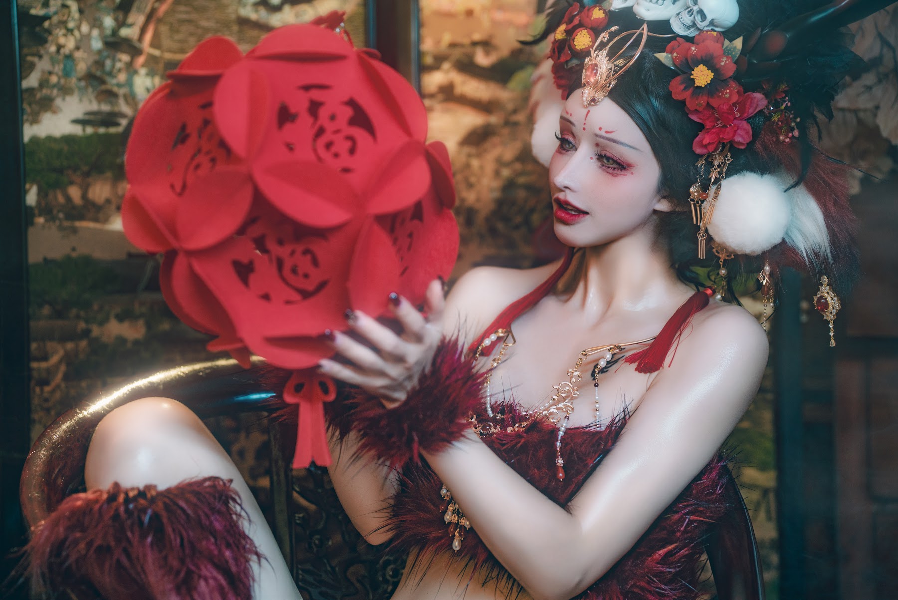 Coser@鹿八岁 – 闯进我家的凶凶年兽 - P41