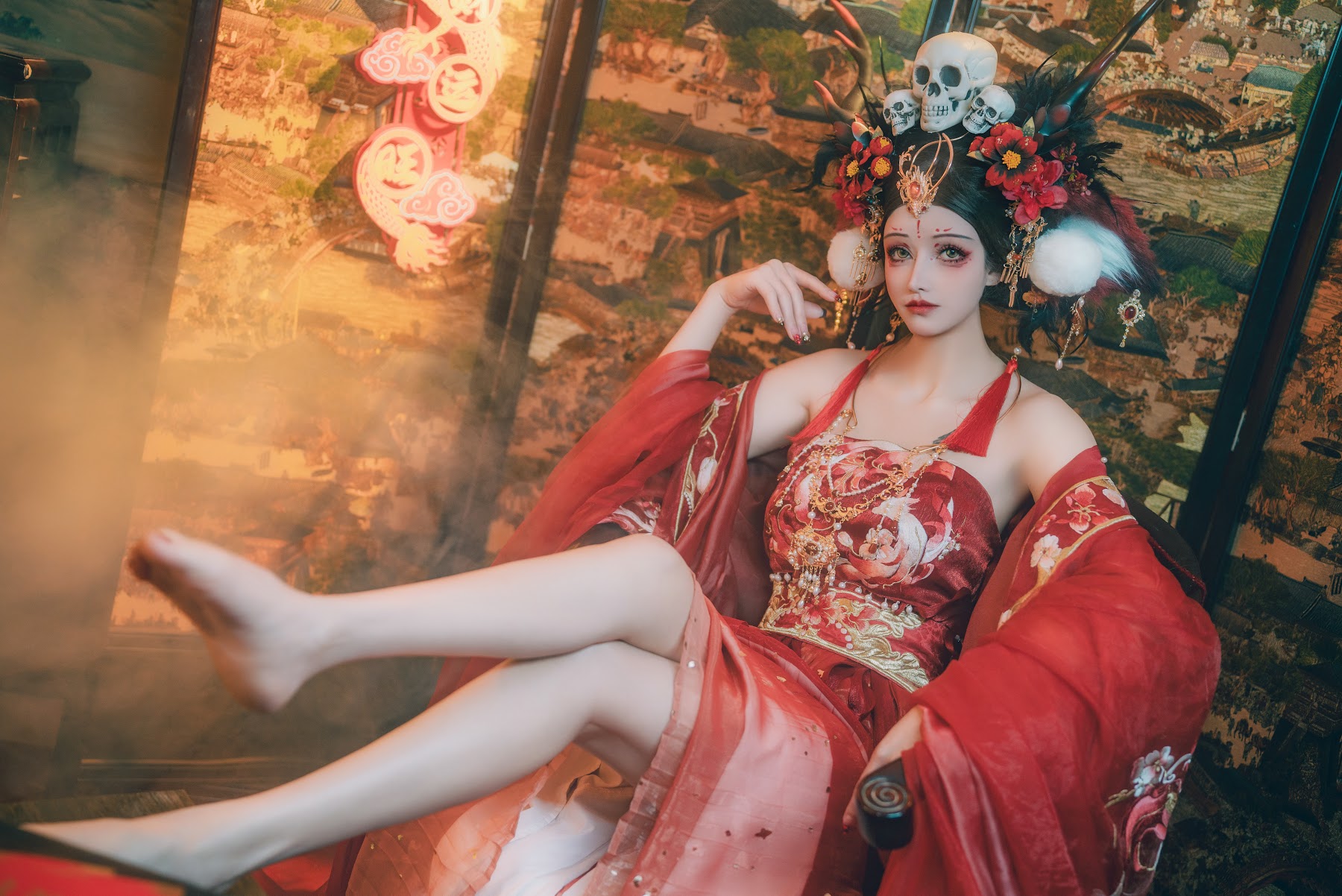Coser@鹿八岁 – 闯进我家的凶凶年兽 - P4