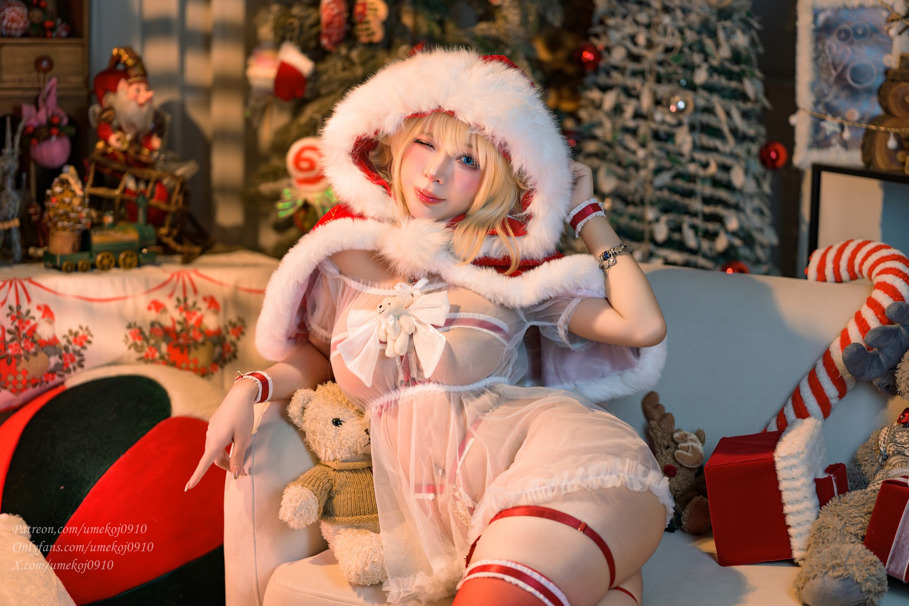 Coser@UmekoJ – Merry Peach Super Mario - P44