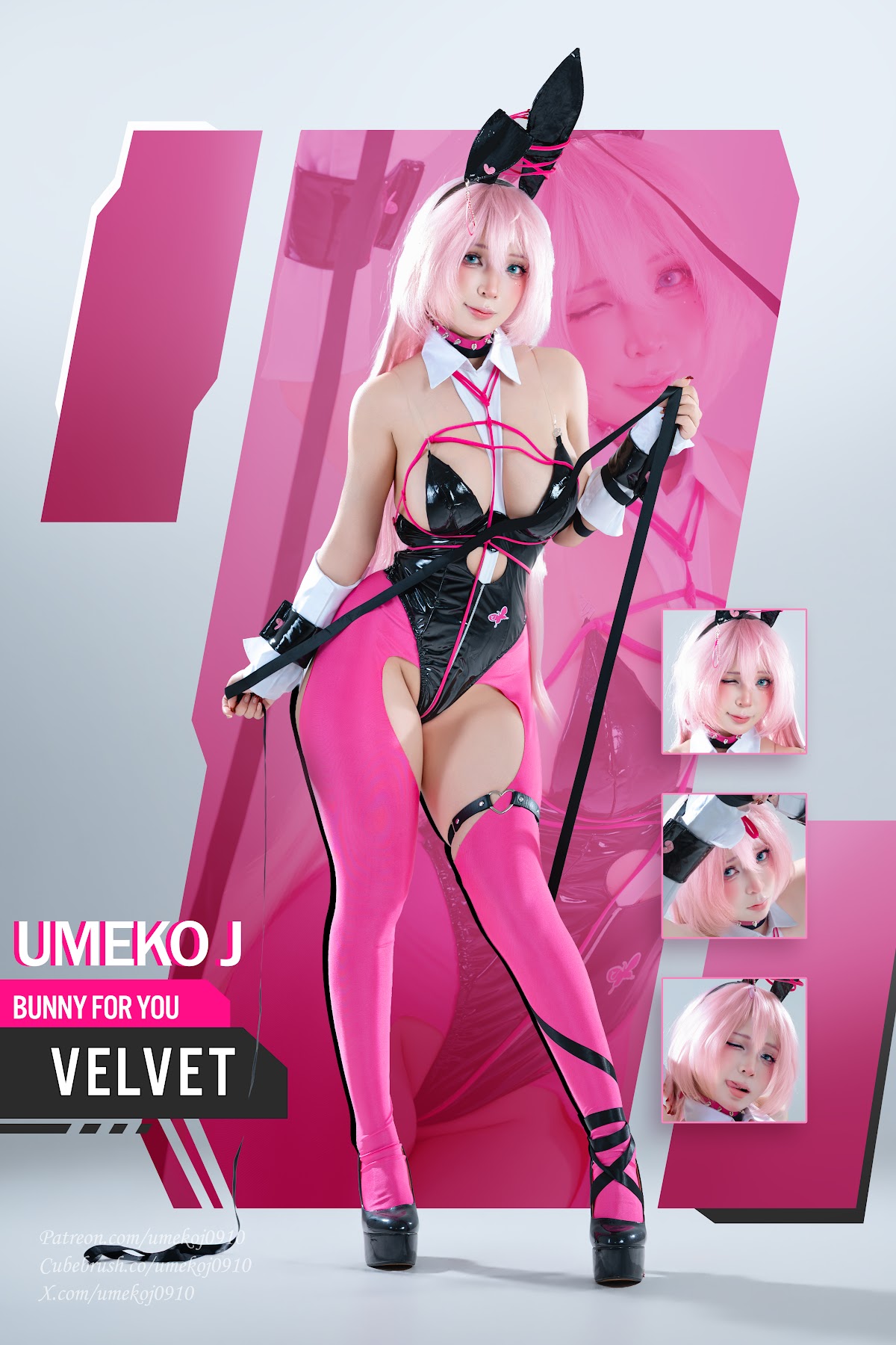 Coser@UmekoJ – Velvet Sensual Rabbit 「NIKKE」 - P72