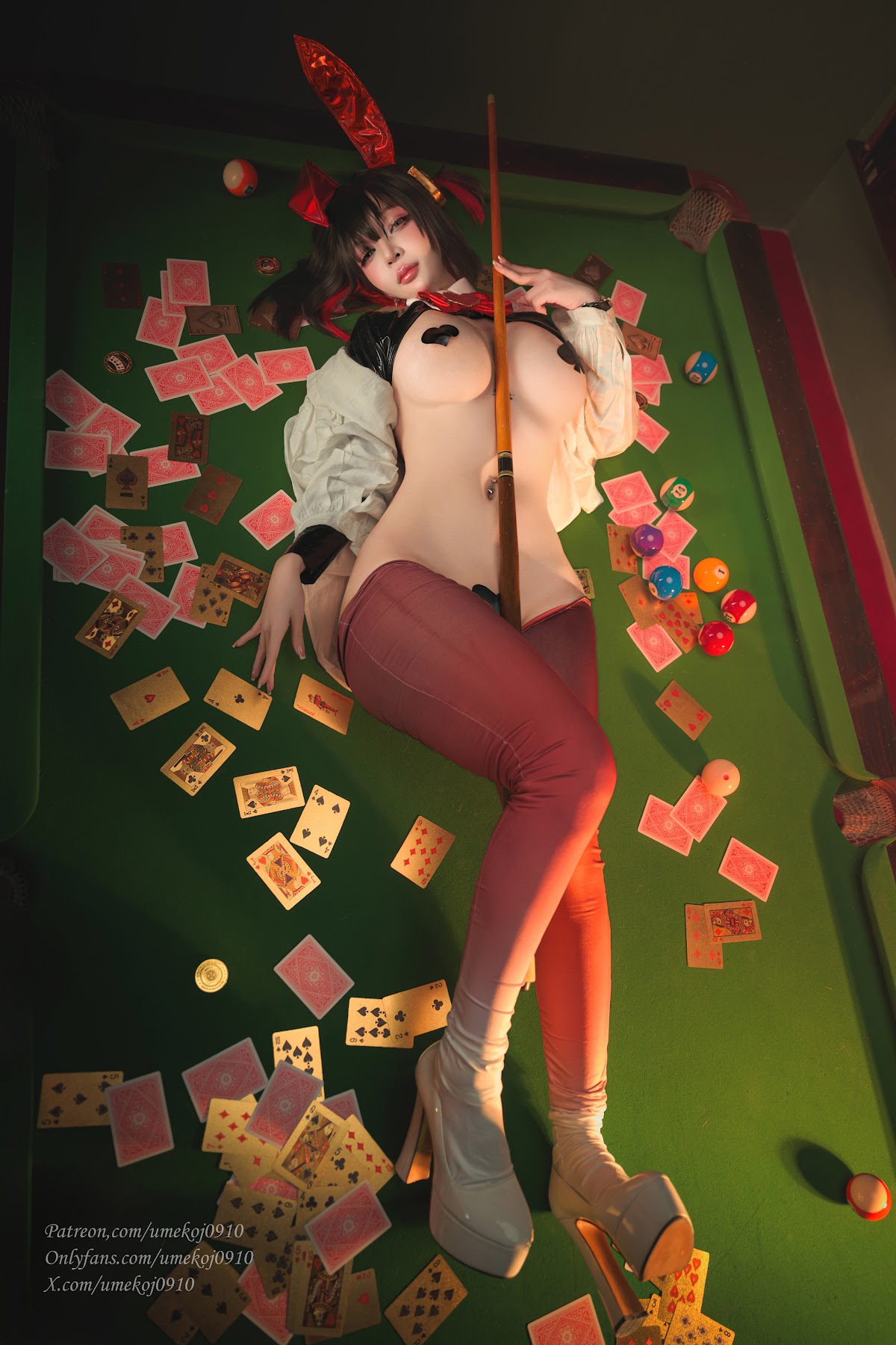 Coser@UmekoJ – Rouge Unluckky Rabbit NIKKE - P12