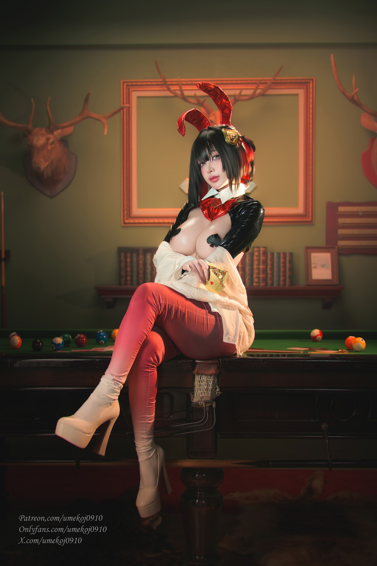 Coser@UmekoJ – Rouge Unluckky Rabbit NIKKE - P2
