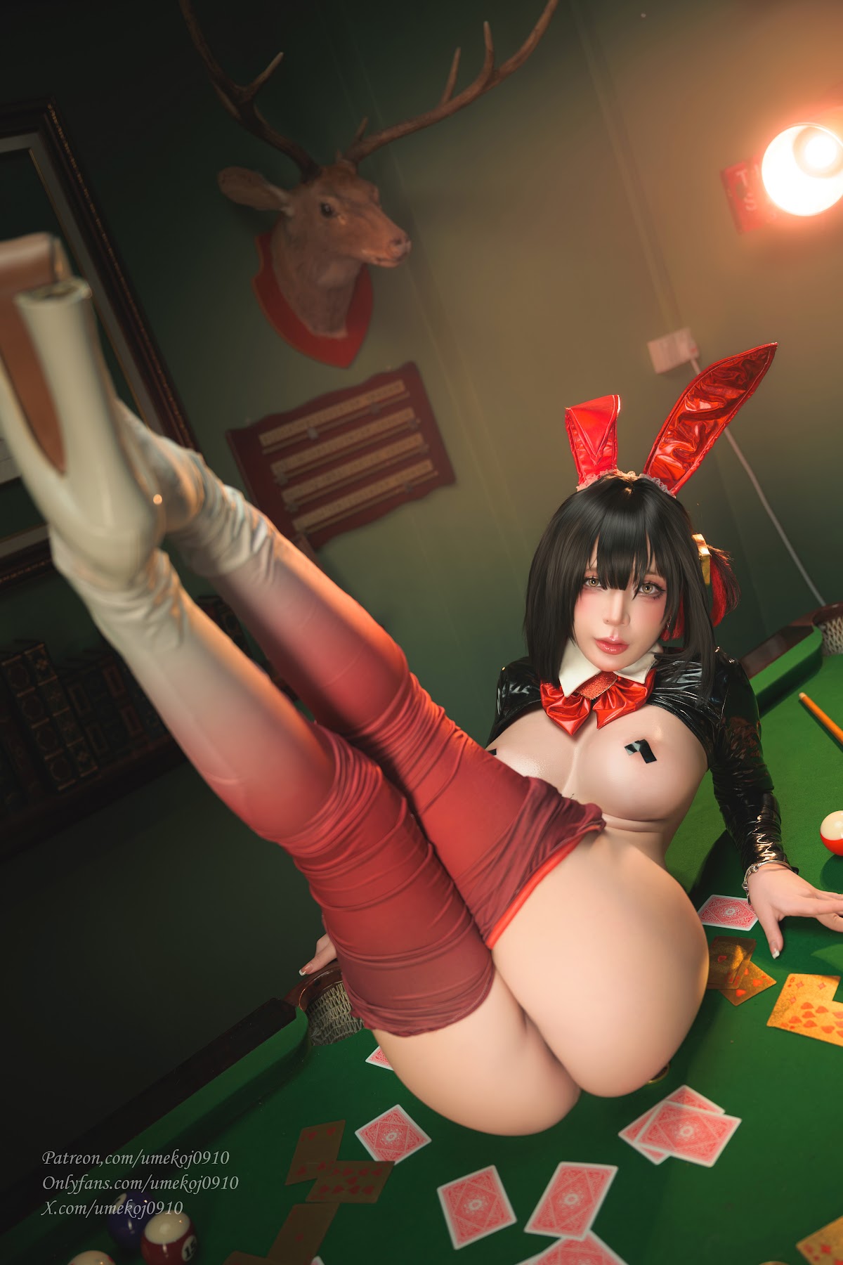 Coser@UmekoJ – Rouge Unluckky Rabbit NIKKE - P37
