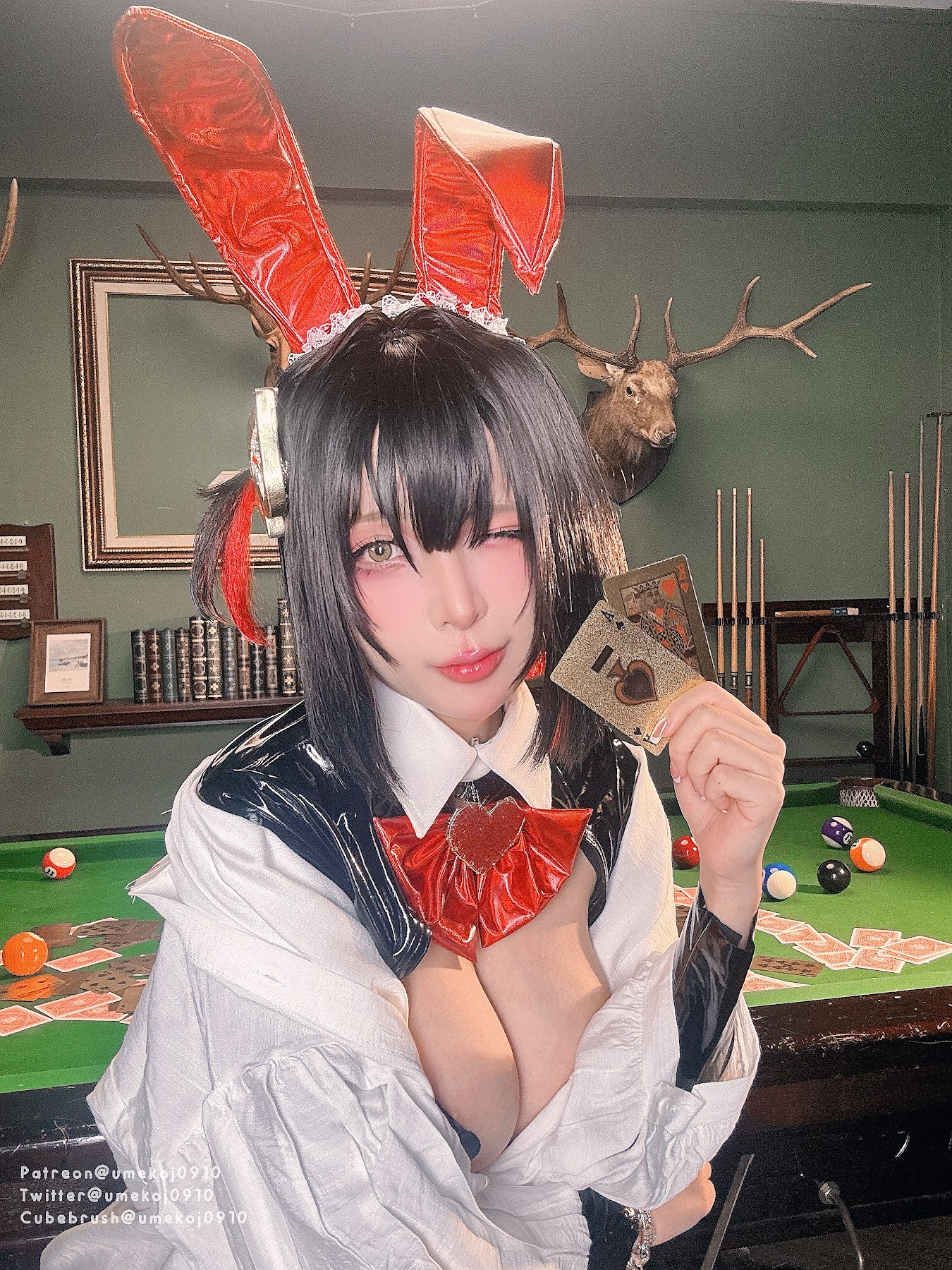 Coser@UmekoJ – Rouge Unluckky Rabbit NIKKE - P48