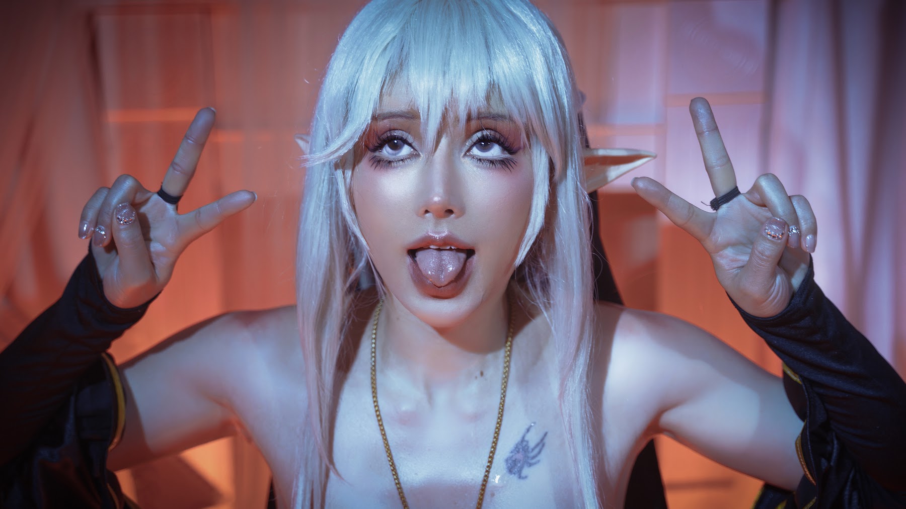 Coser@鹿八岁 – 堕落修女 - P55