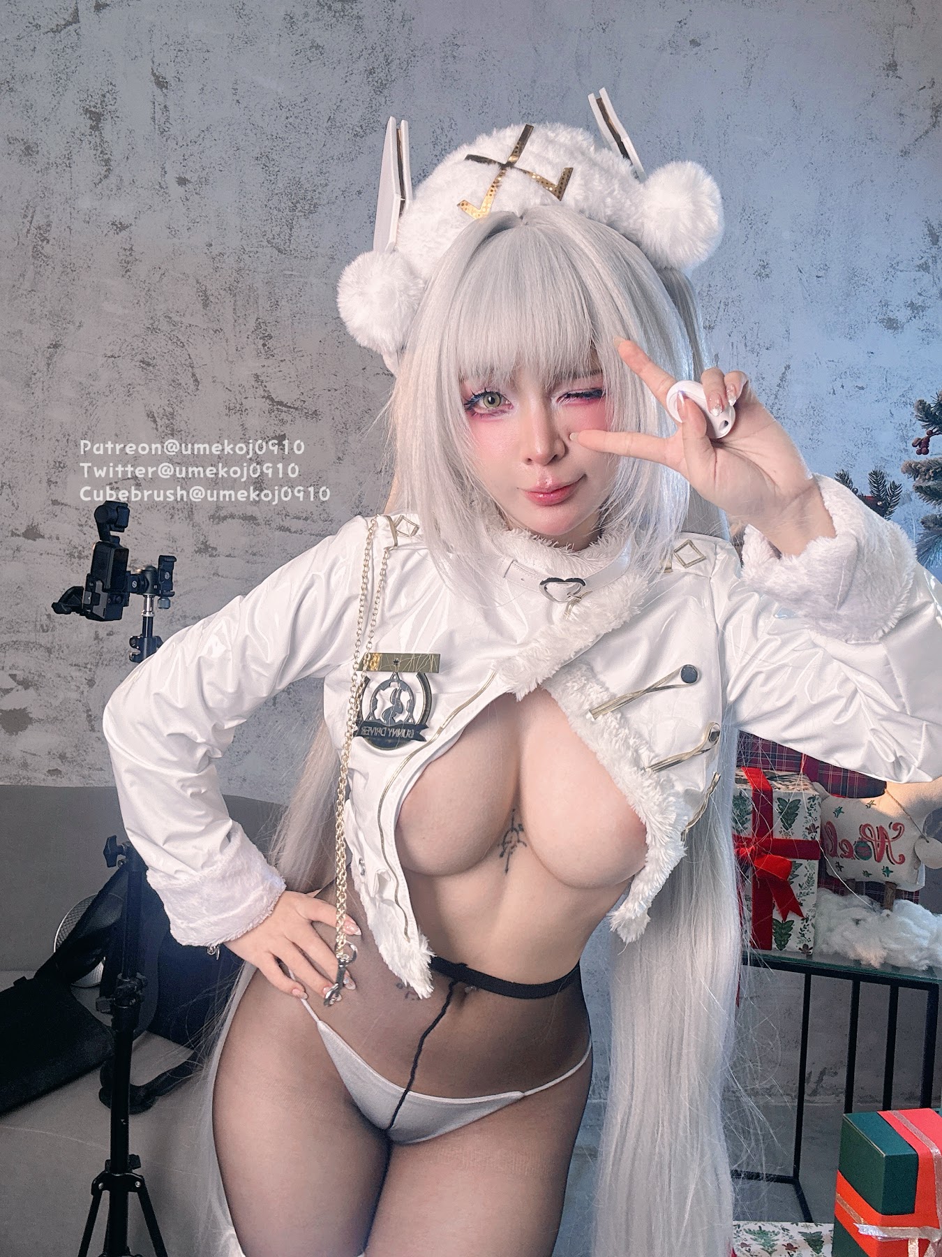 Coser@UmekoJ – Blanc- Fortune Express「NIKKE」 - P61