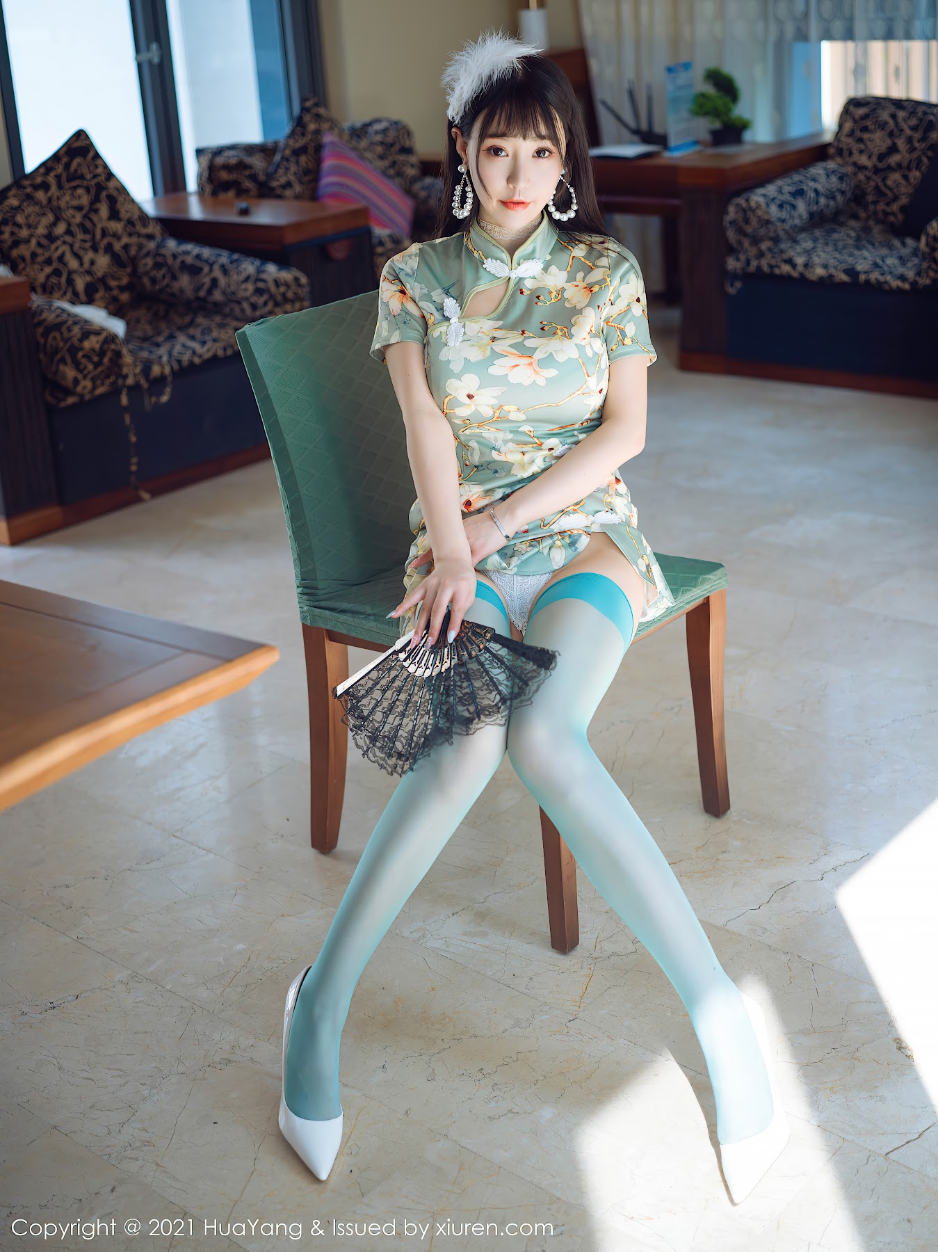 HuaYang Vol.390 Zhu Ke Er (朱可儿Flower) - P6