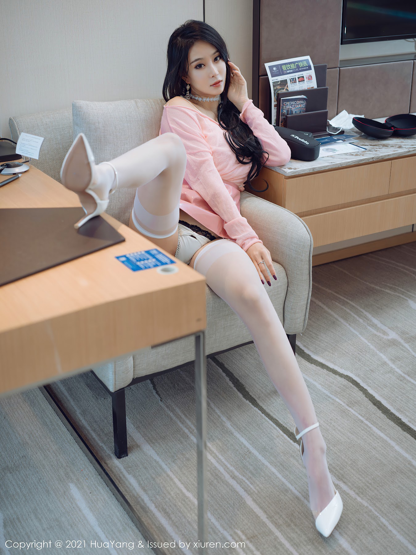 HuaYang Vol.411 蓝夏Akasha - P31