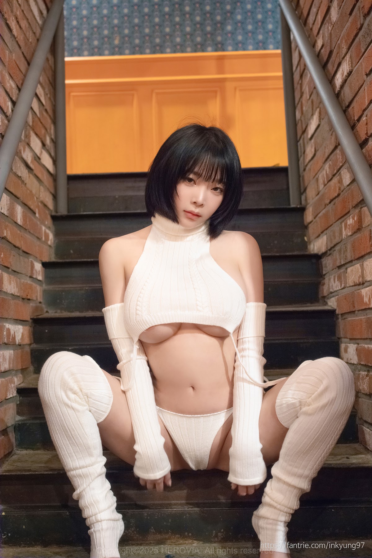 Kang In-kyung (강인경) – White Lingerie - P6