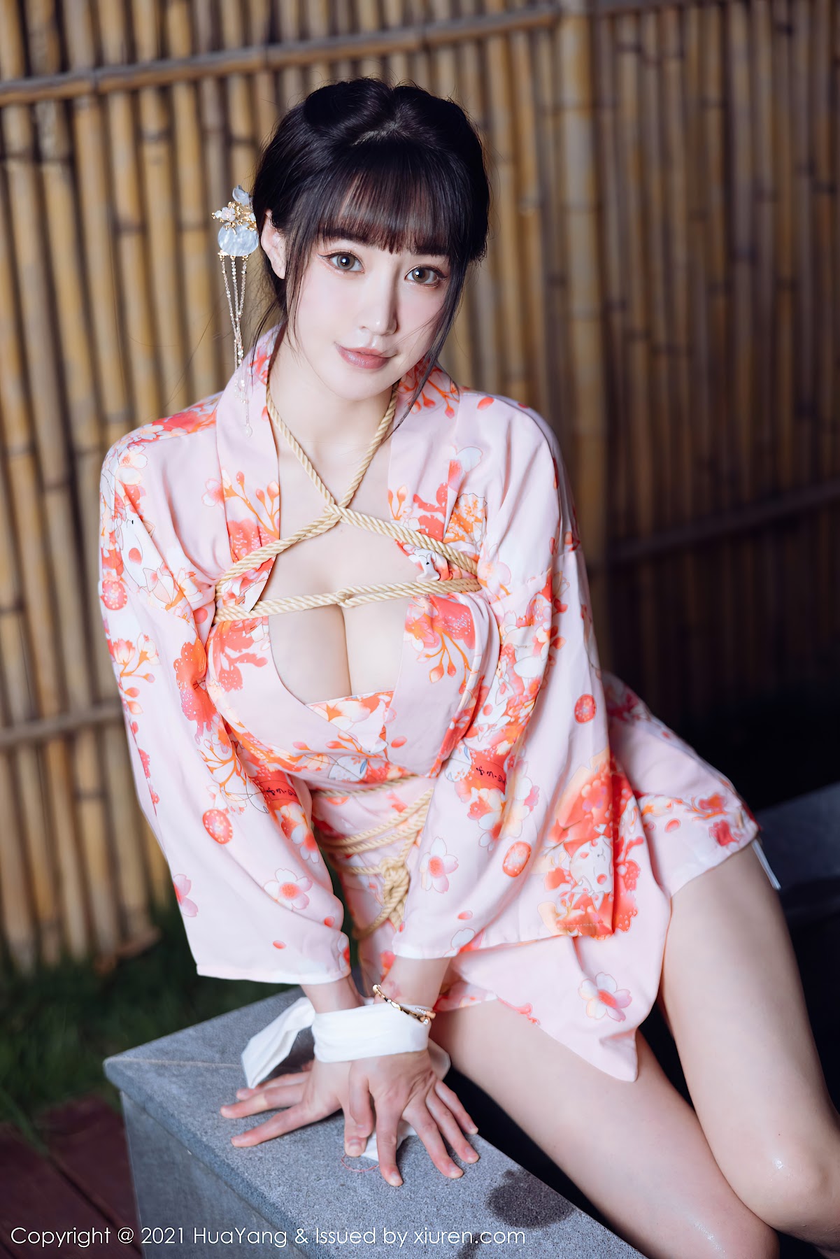 HuaYang Vol.463 Zhu Ke Er (朱可儿Flower) - P9