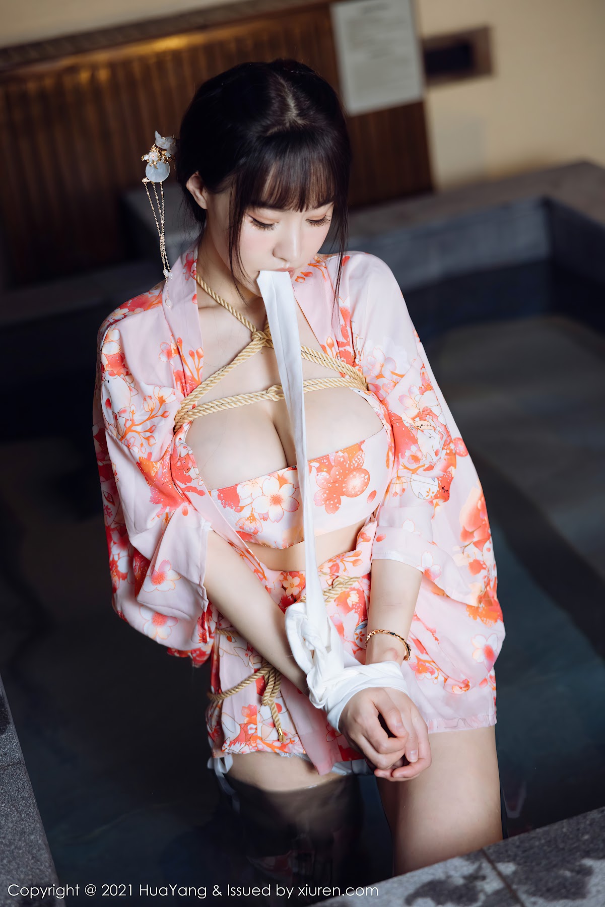 HuaYang Vol.463 Zhu Ke Er (朱可儿Flower) - P16