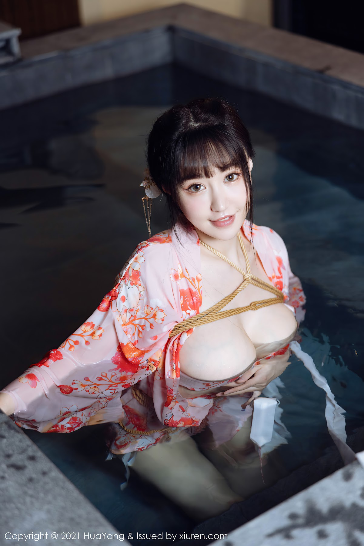 HuaYang Vol.463 Zhu Ke Er (朱可儿Flower) - P39