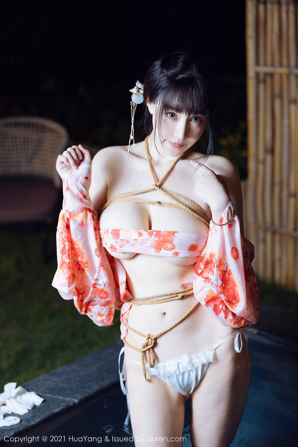 HuaYang Vol.463 Zhu Ke Er (朱可儿Flower) - P60