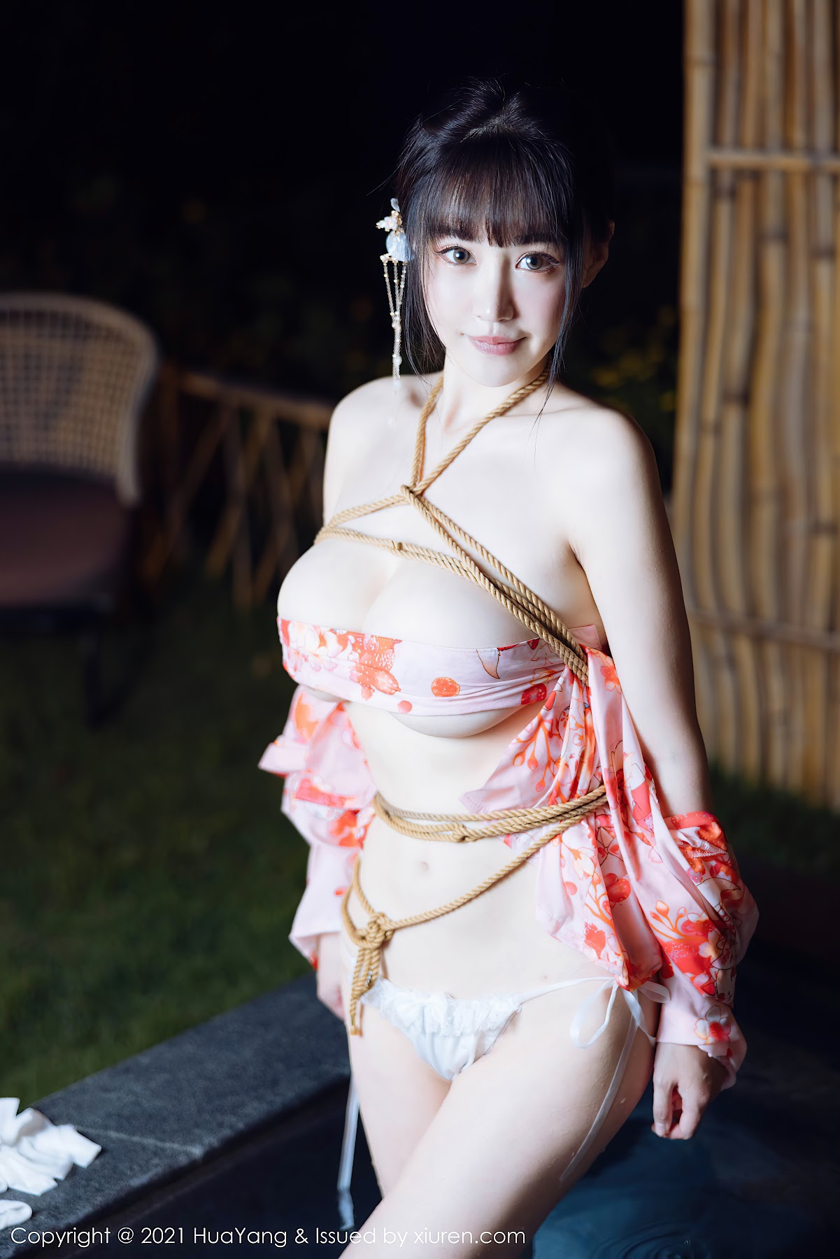 HuaYang Vol.463 Zhu Ke Er (朱可儿Flower) - P61