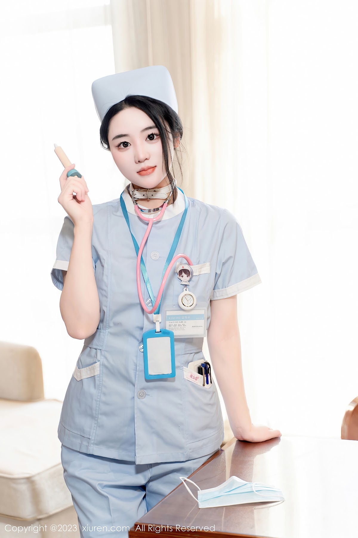 XIUREN No.6868 汐汐爱吃草莓 - P8