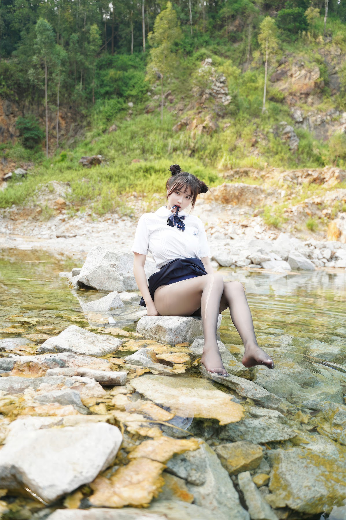Coser@Tina很妖孽呀 – 小溪体操服死库水JK - P18