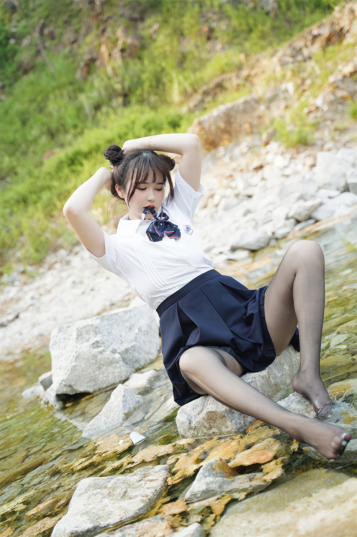 Coser@Tina很妖孽呀 – 小溪体操服死库水JK - P21