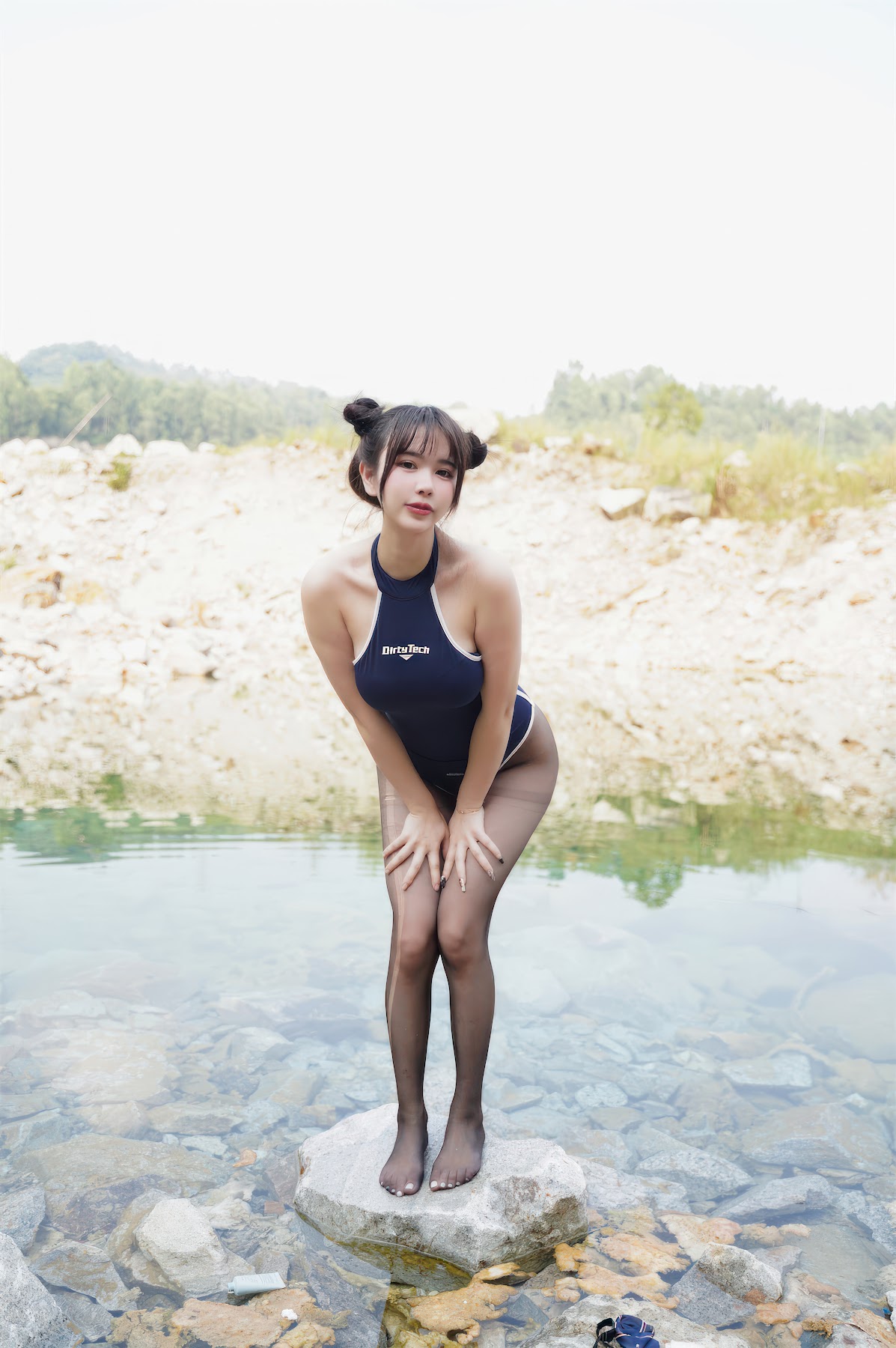 Coser@Tina很妖孽呀 – 小溪体操服死库水JK - P28