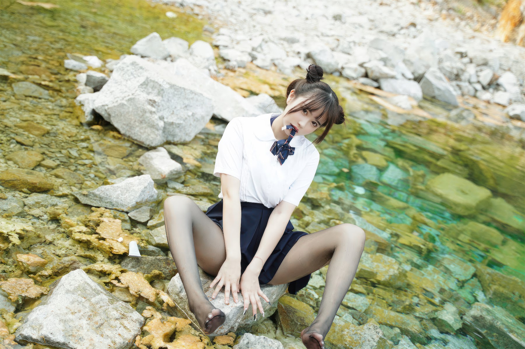 Coser@Tina很妖孽呀 – 小溪体操服死库水JK - P29