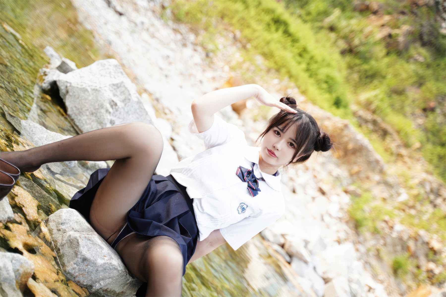 Coser@Tina很妖孽呀 – 小溪体操服死库水JK - P33