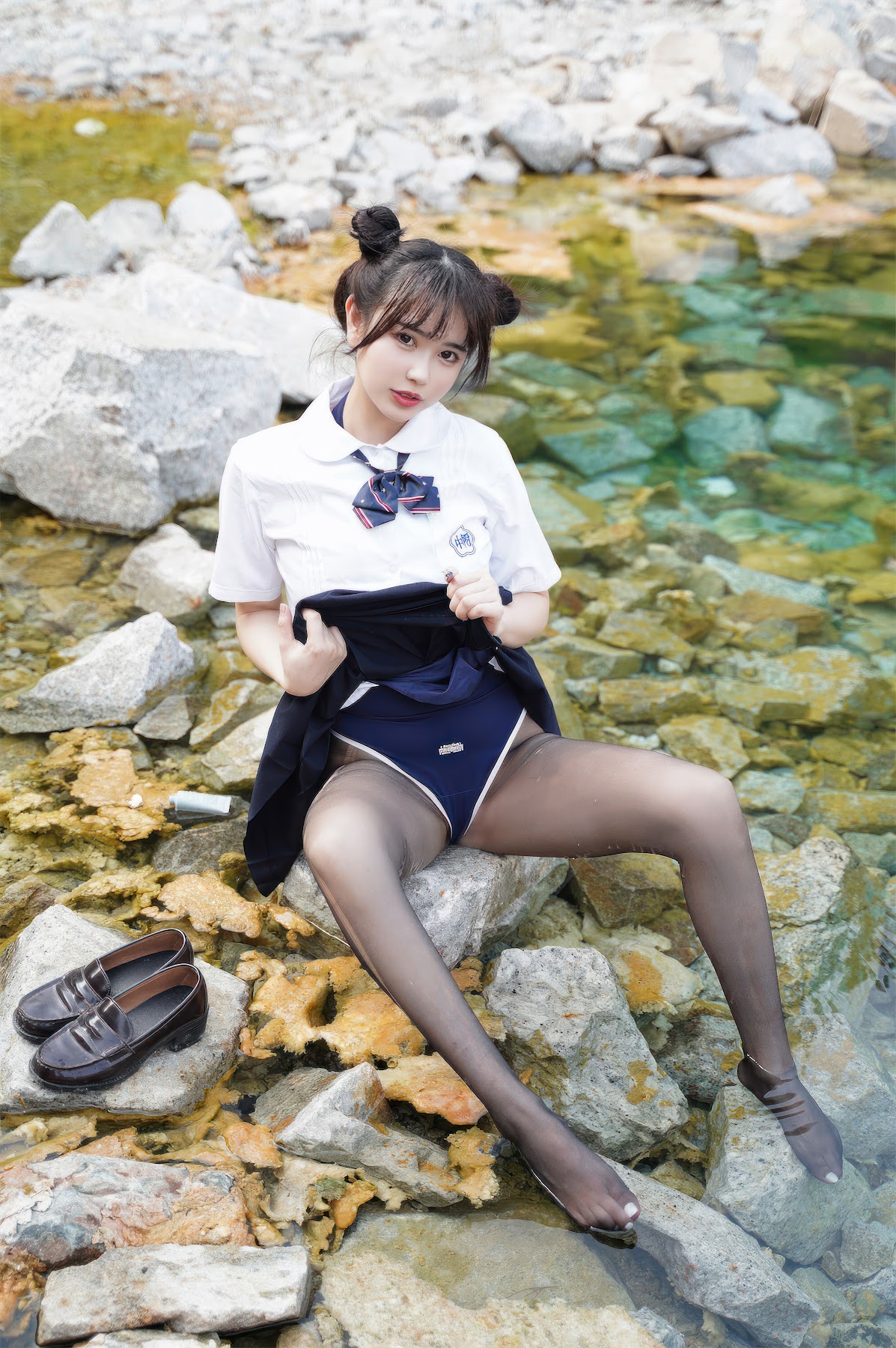 Coser@Tina很妖孽呀 – 小溪体操服死库水JK - P36