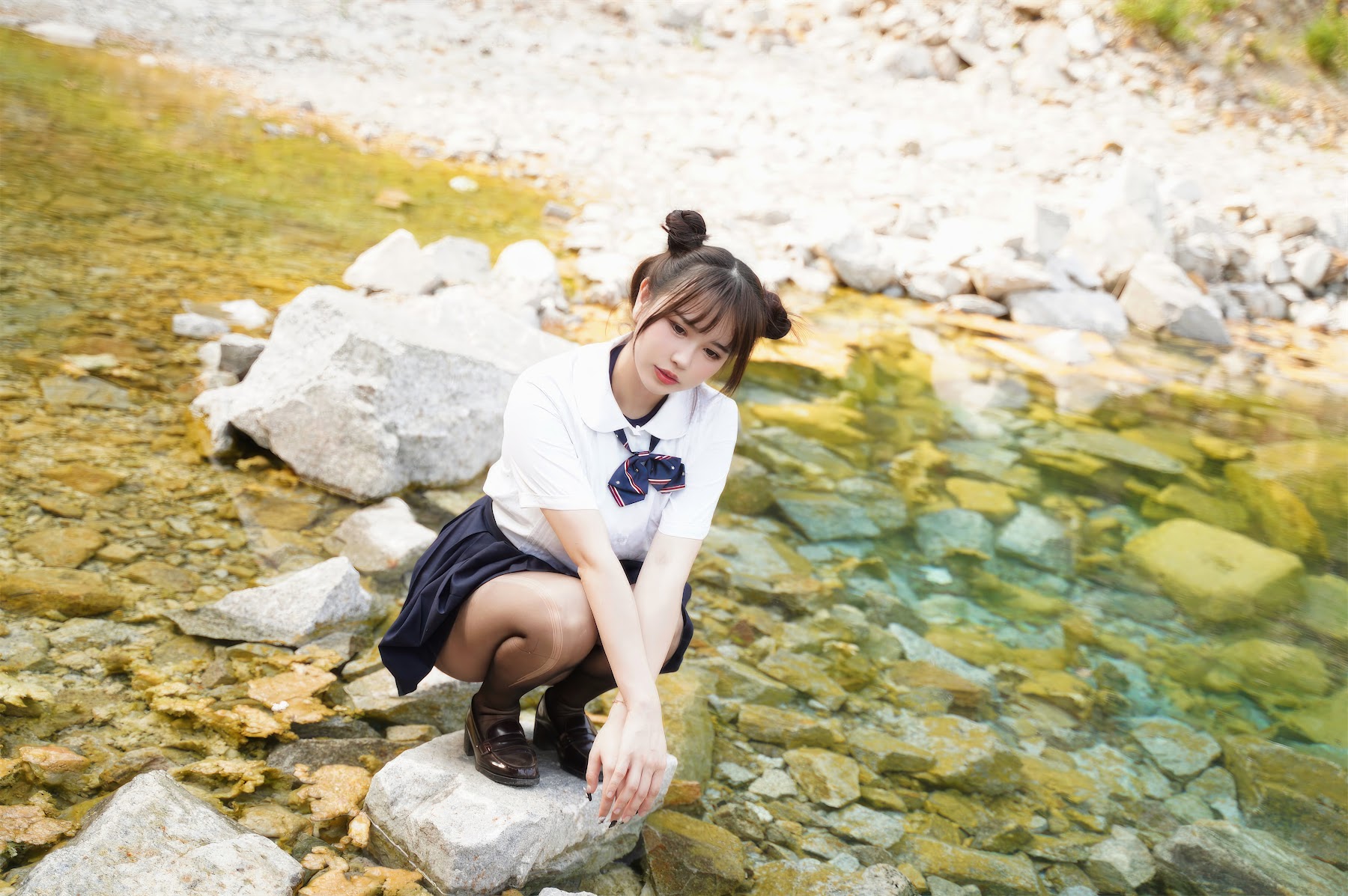 Coser@Tina很妖孽呀 – 小溪体操服死库水JK - P43