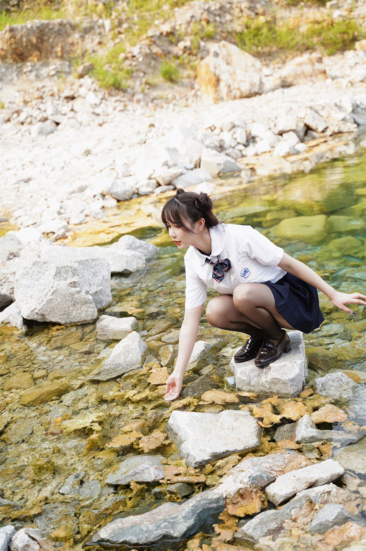 Coser@Tina很妖孽呀 – 小溪体操服死库水JK - P47