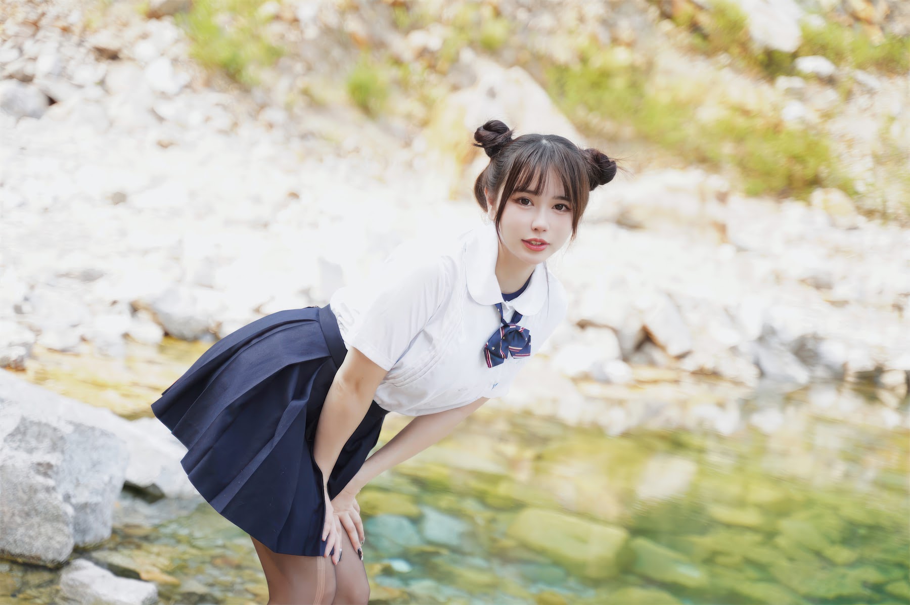 Coser@Tina很妖孽呀 – 小溪体操服死库水JK - P48
