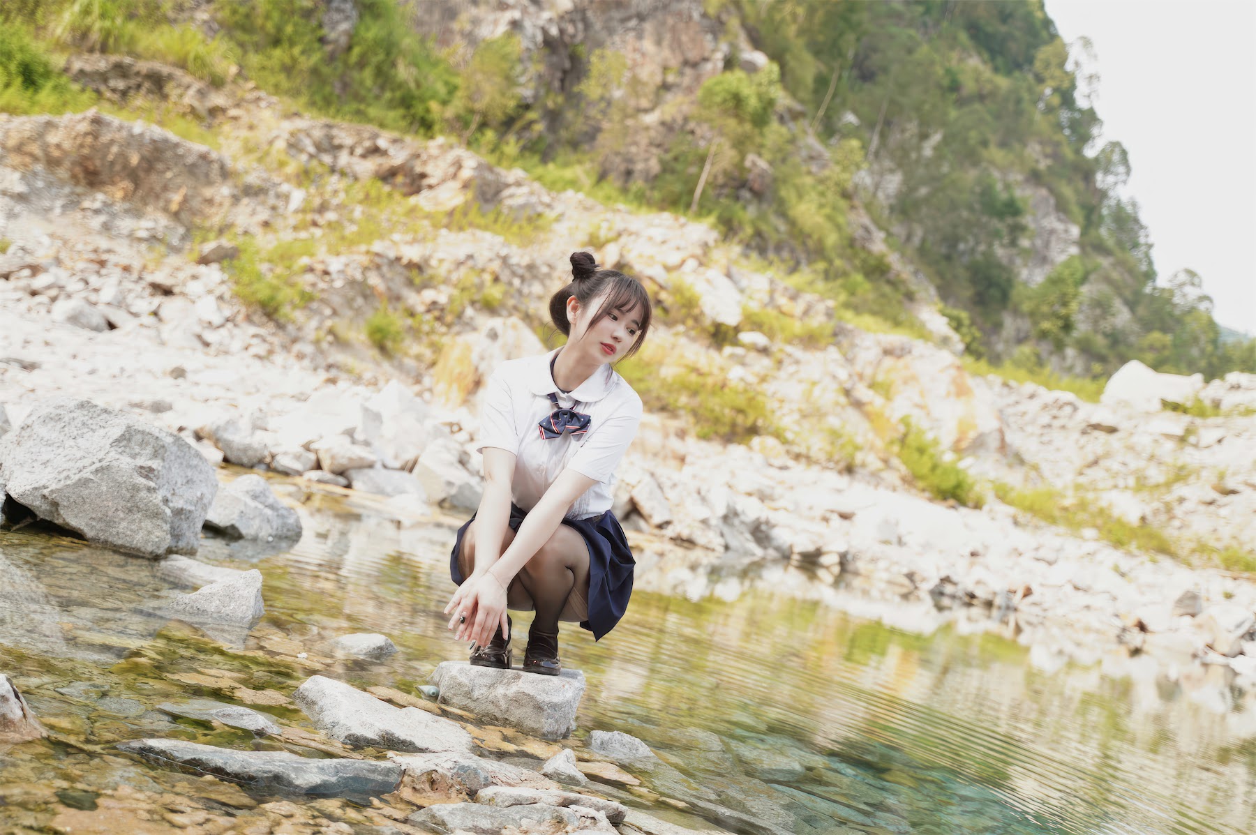 Coser@Tina很妖孽呀 – 小溪体操服死库水JK - P51
