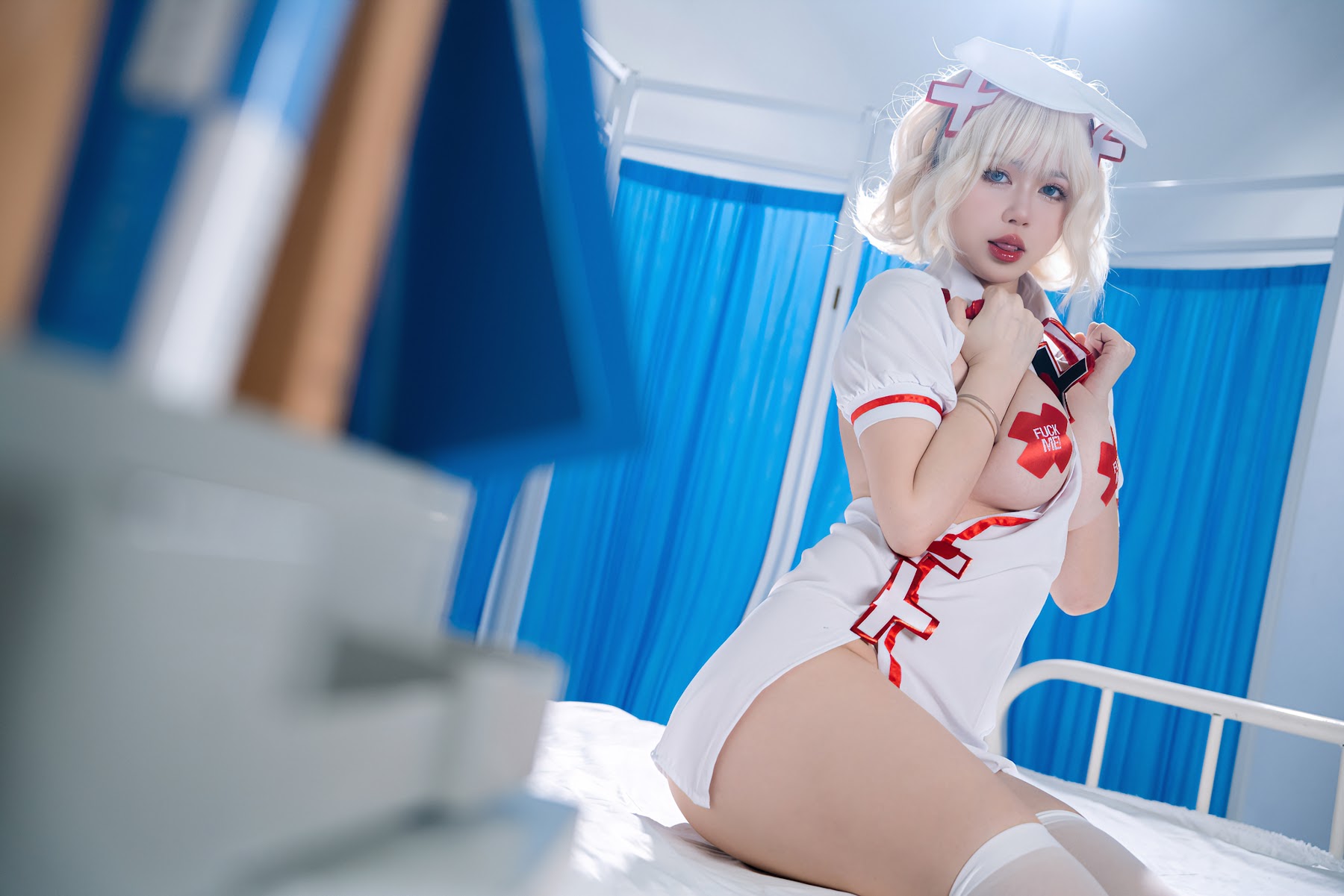 Coser@Tina很妖孽呀 – 白色护士妹妹 - P15