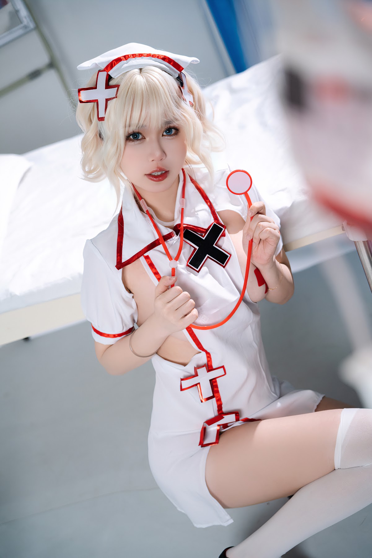 Coser@Tina很妖孽呀 – 白色护士妹妹 - P41