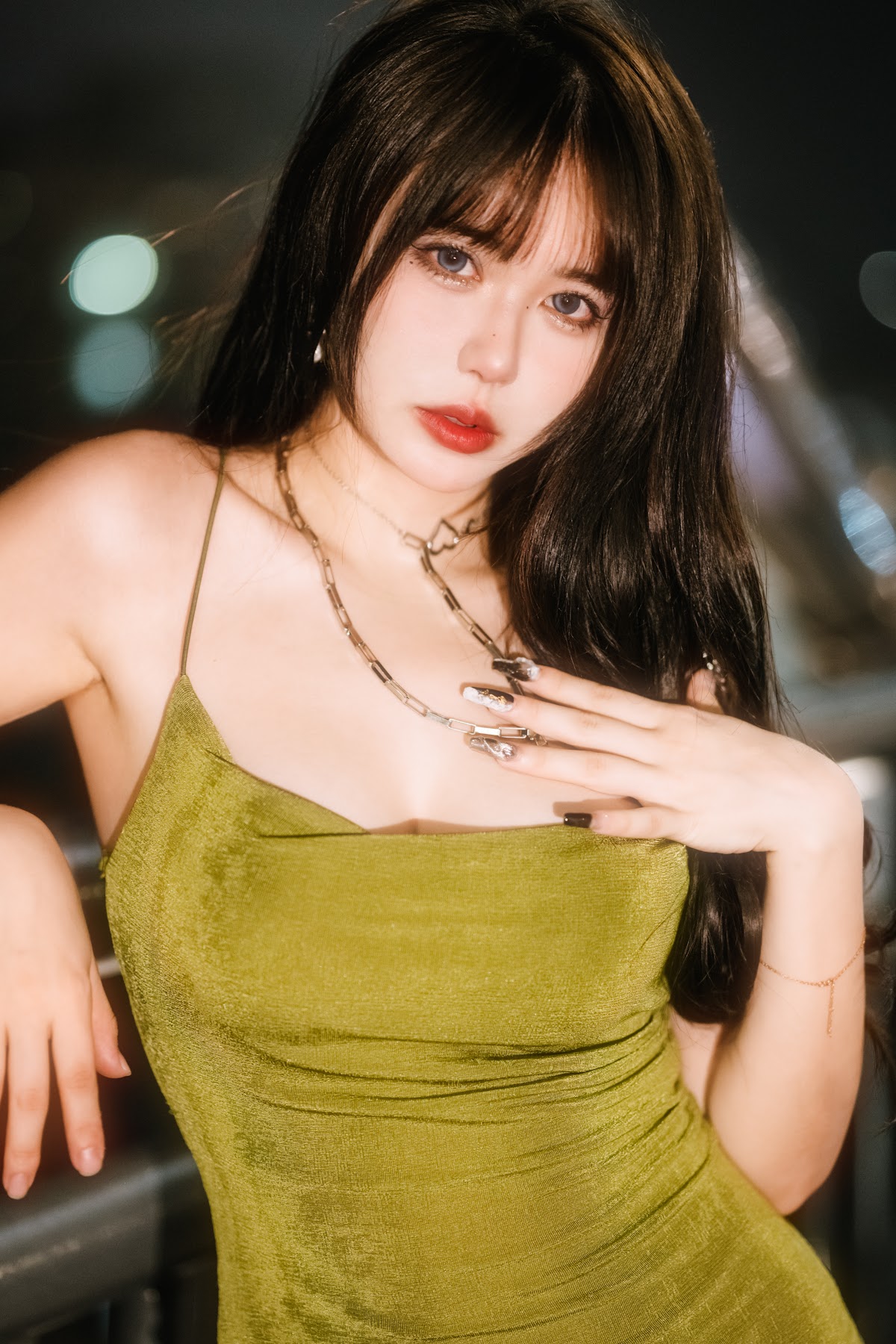 Coser@Tina很妖孽呀 – 绿色连衣裙 - P12