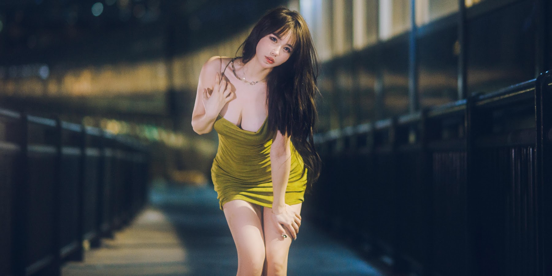 Coser@Tina很妖孽呀 – 绿色连衣裙 - P17