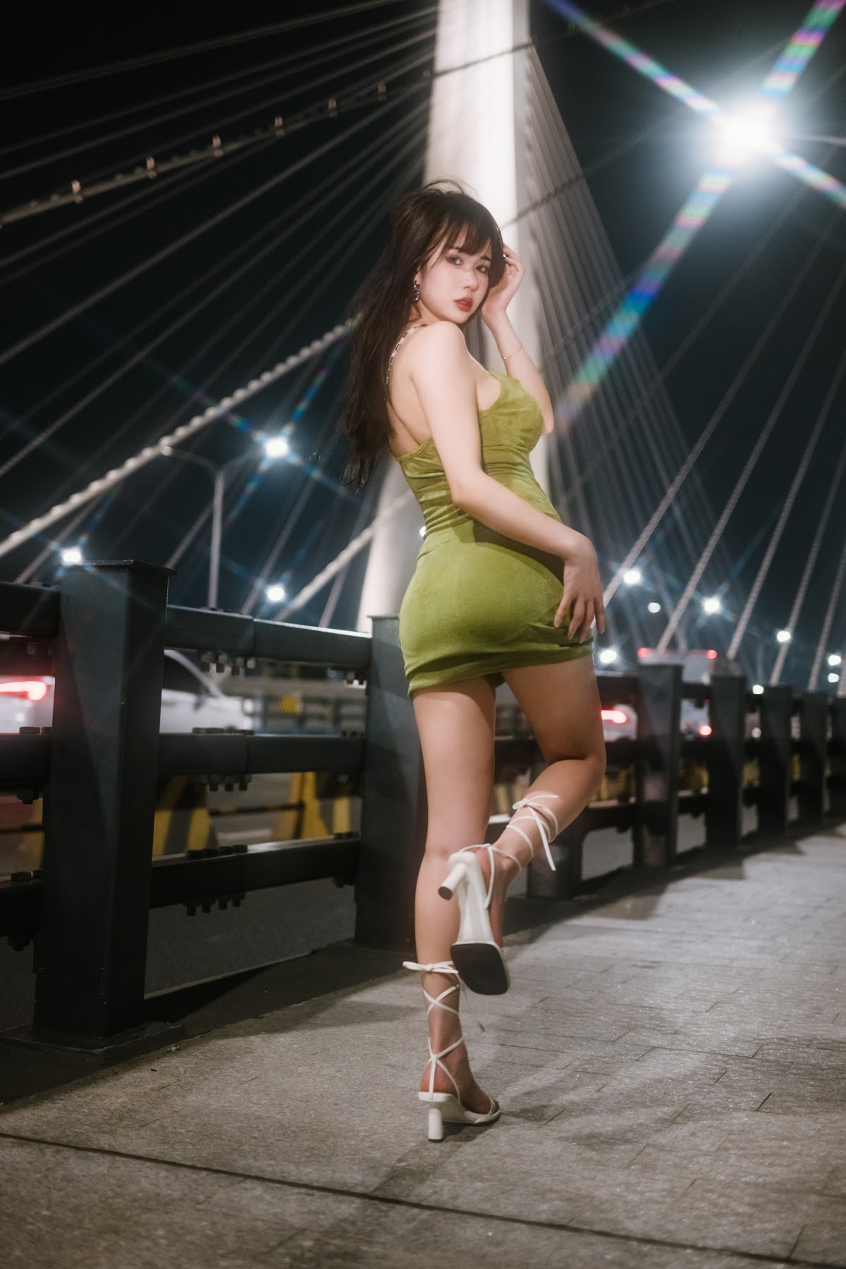 Coser@Tina很妖孽呀 – 绿色连衣裙 - P1