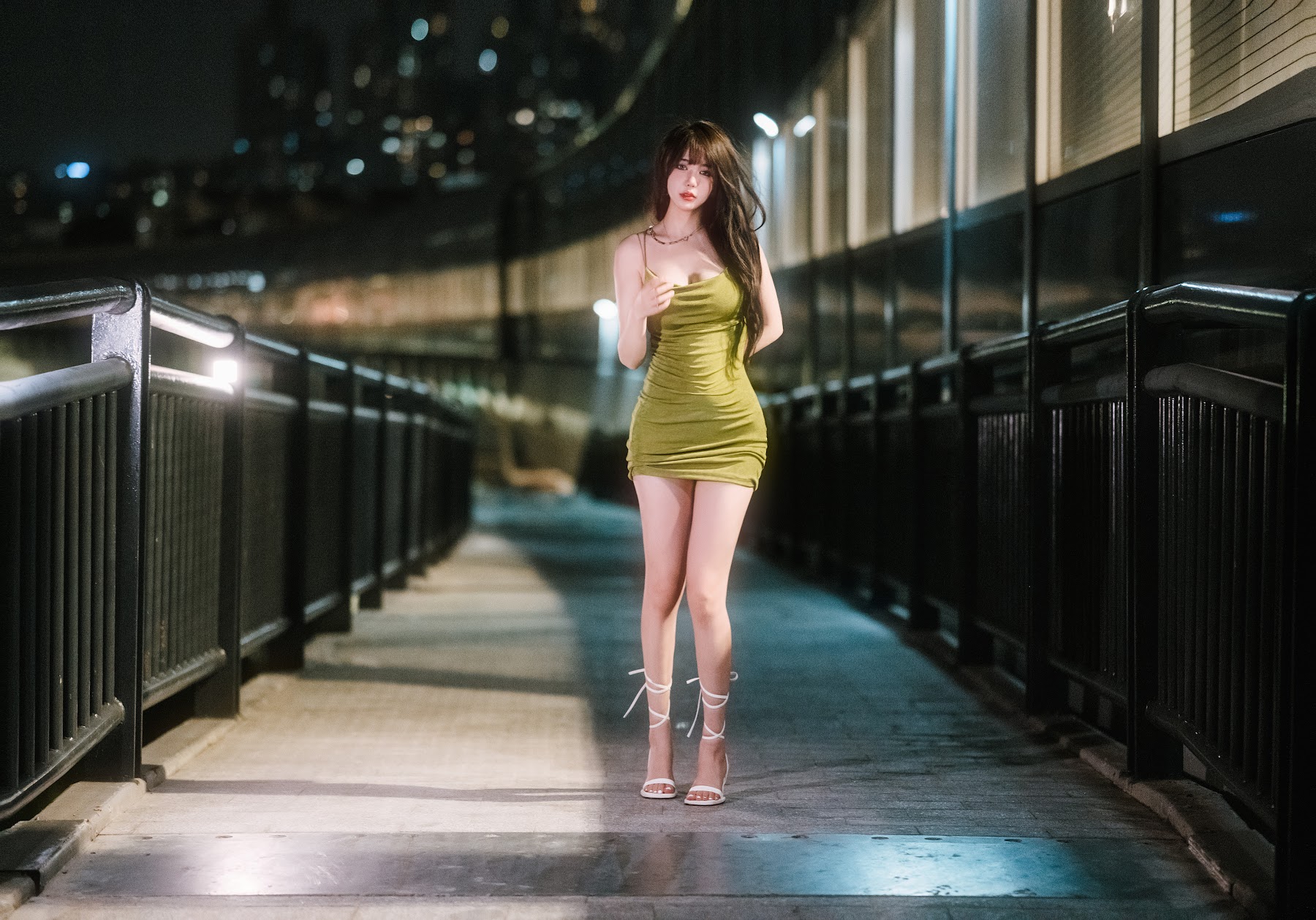 Coser@Tina很妖孽呀 – 绿色连衣裙 - P5