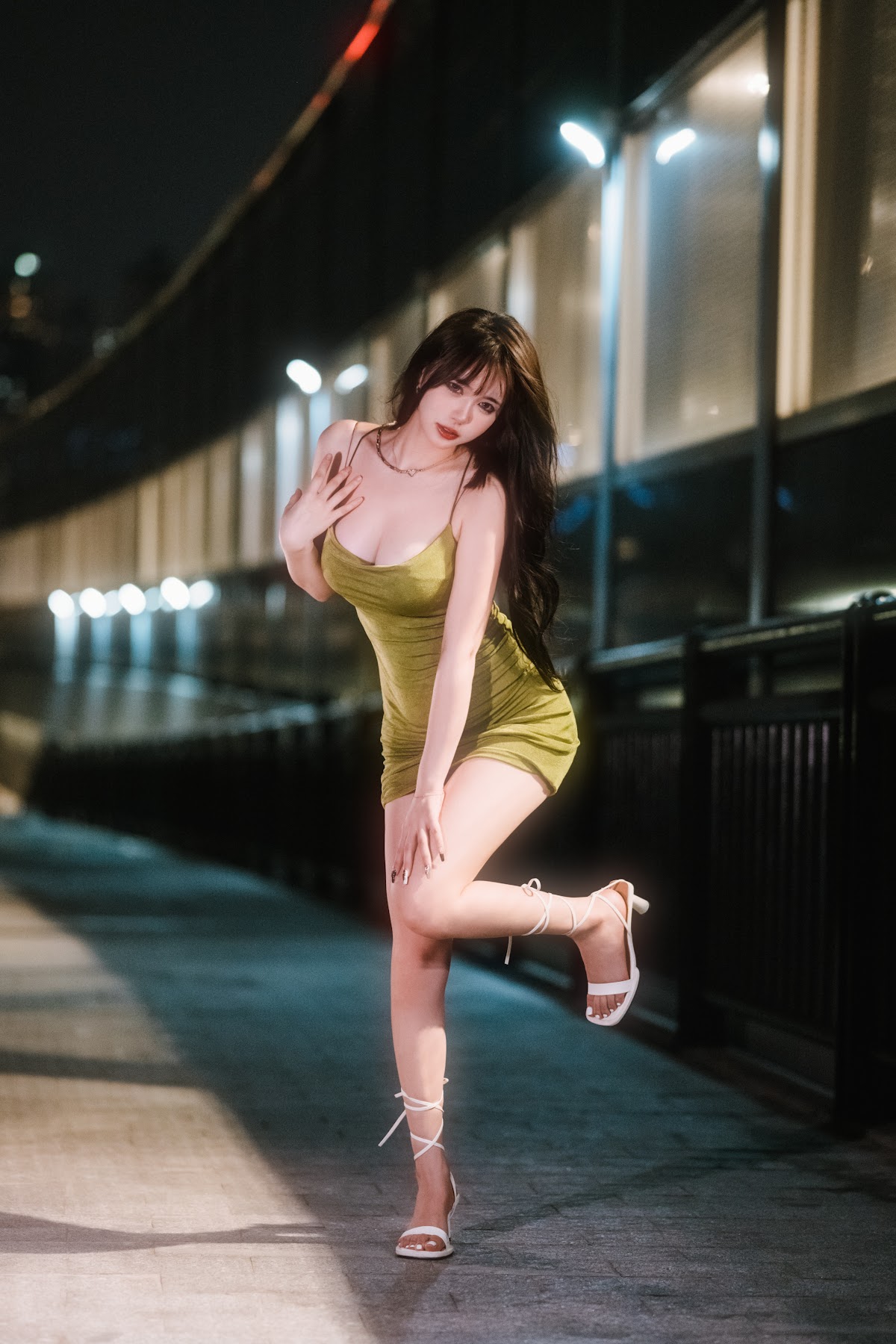 Coser@Tina很妖孽呀 – 绿色连衣裙 - P6