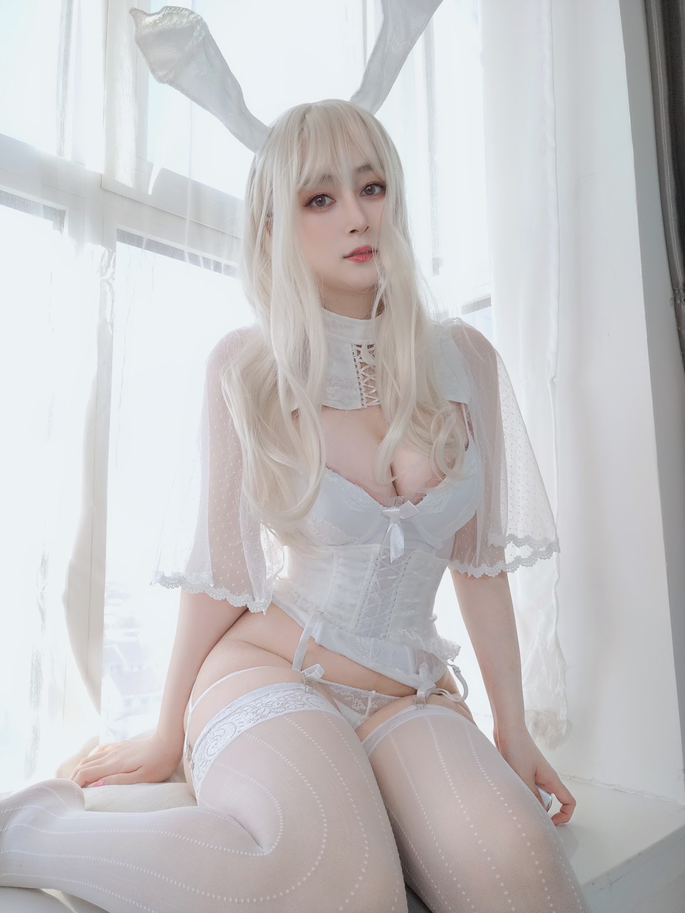 Coser@白银81 – 白丝兔兔兔兔 - P9
