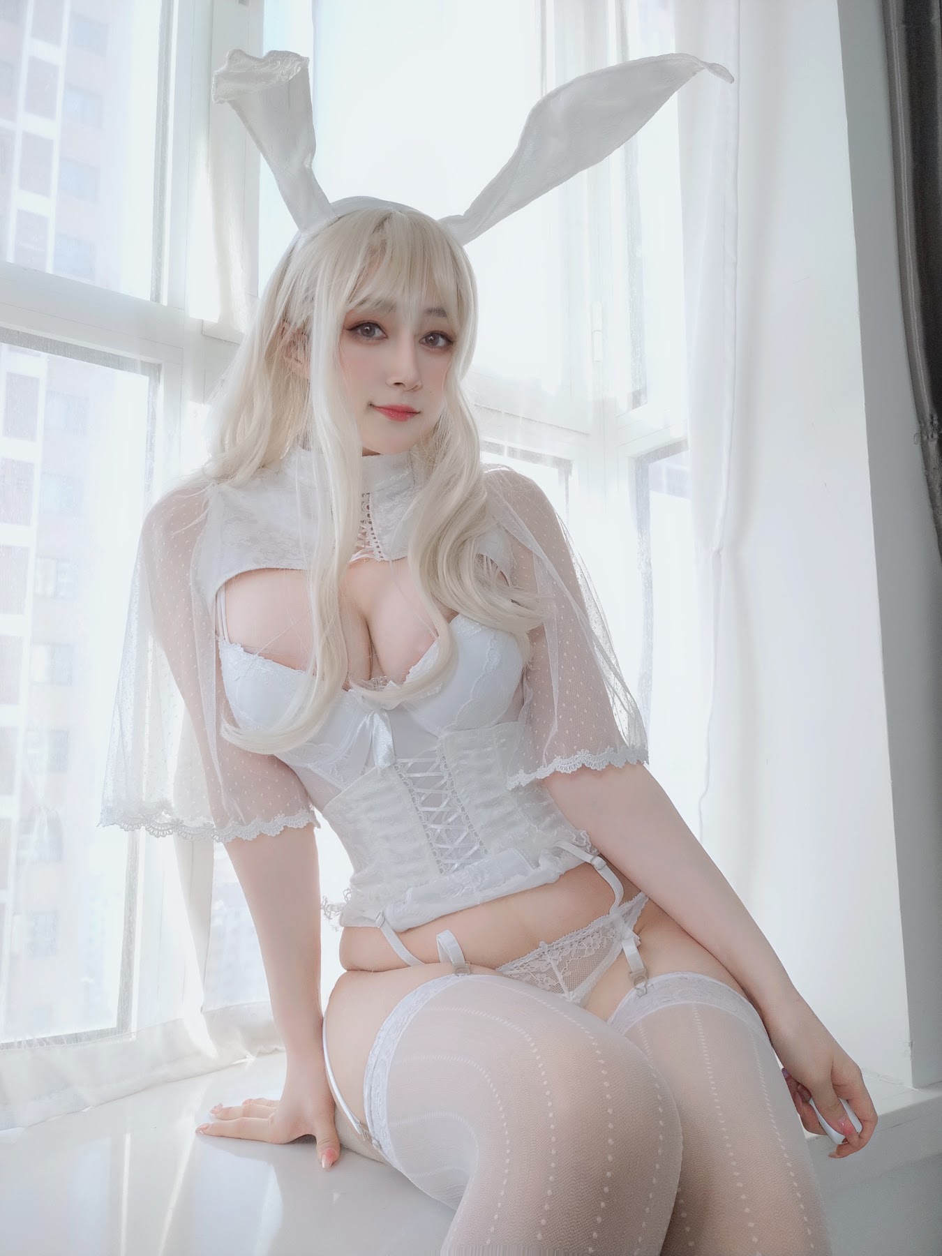 Coser@白银81 – 白丝兔兔兔兔 - P22