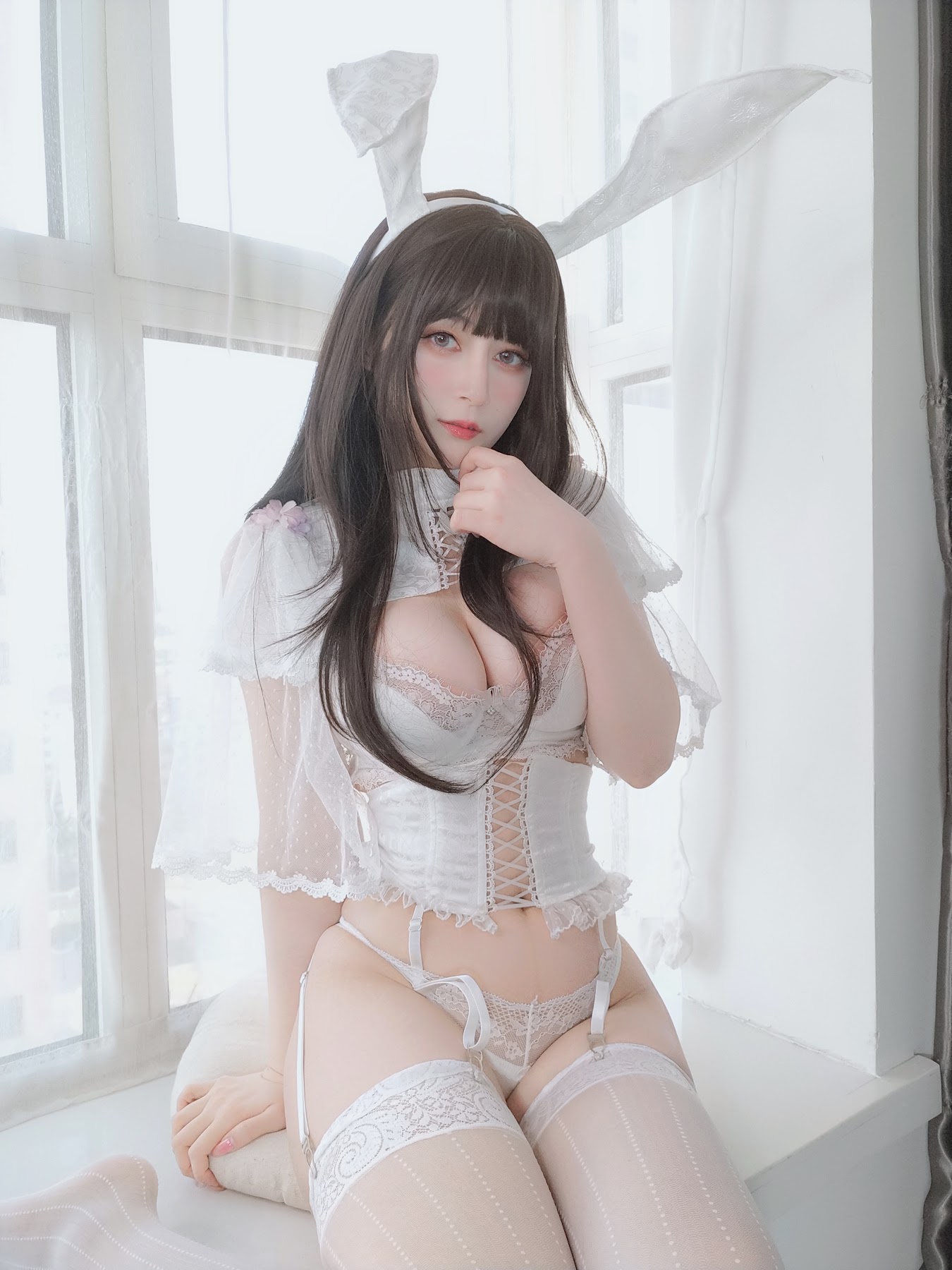 Coser@白银81 – 白丝兔兔兔兔 - P69