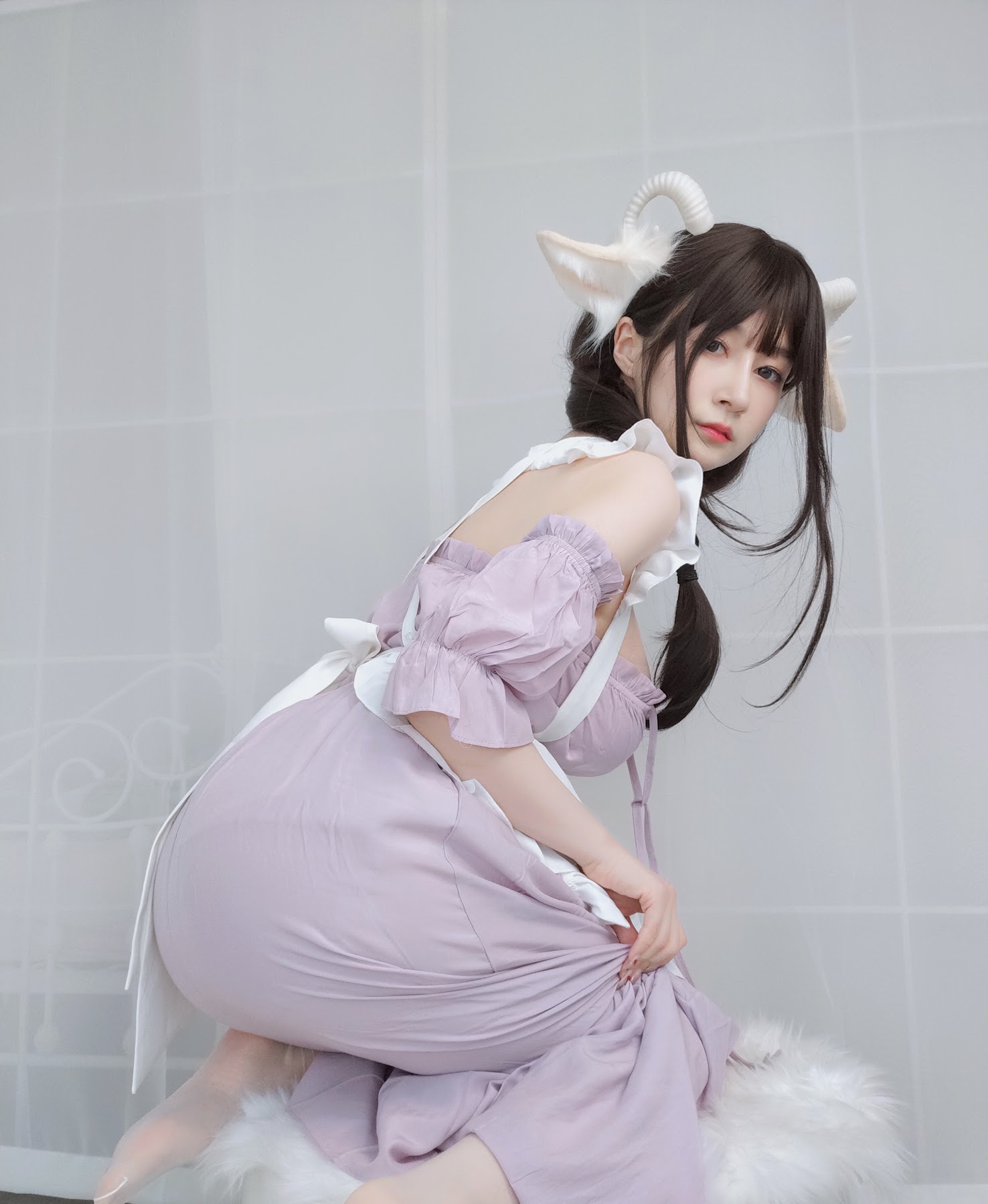 Coser@白银81 – 白丝兔耳女仆 - P29
