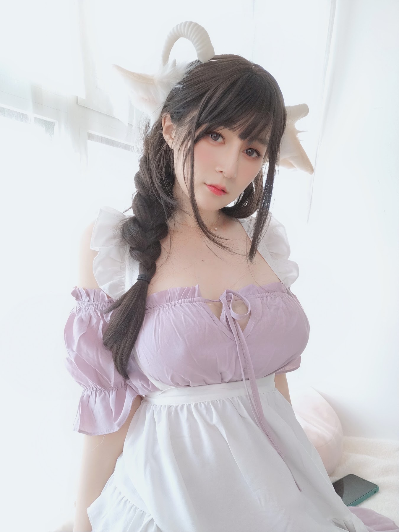 Coser@白银81 – 白丝兔耳女仆 - P73