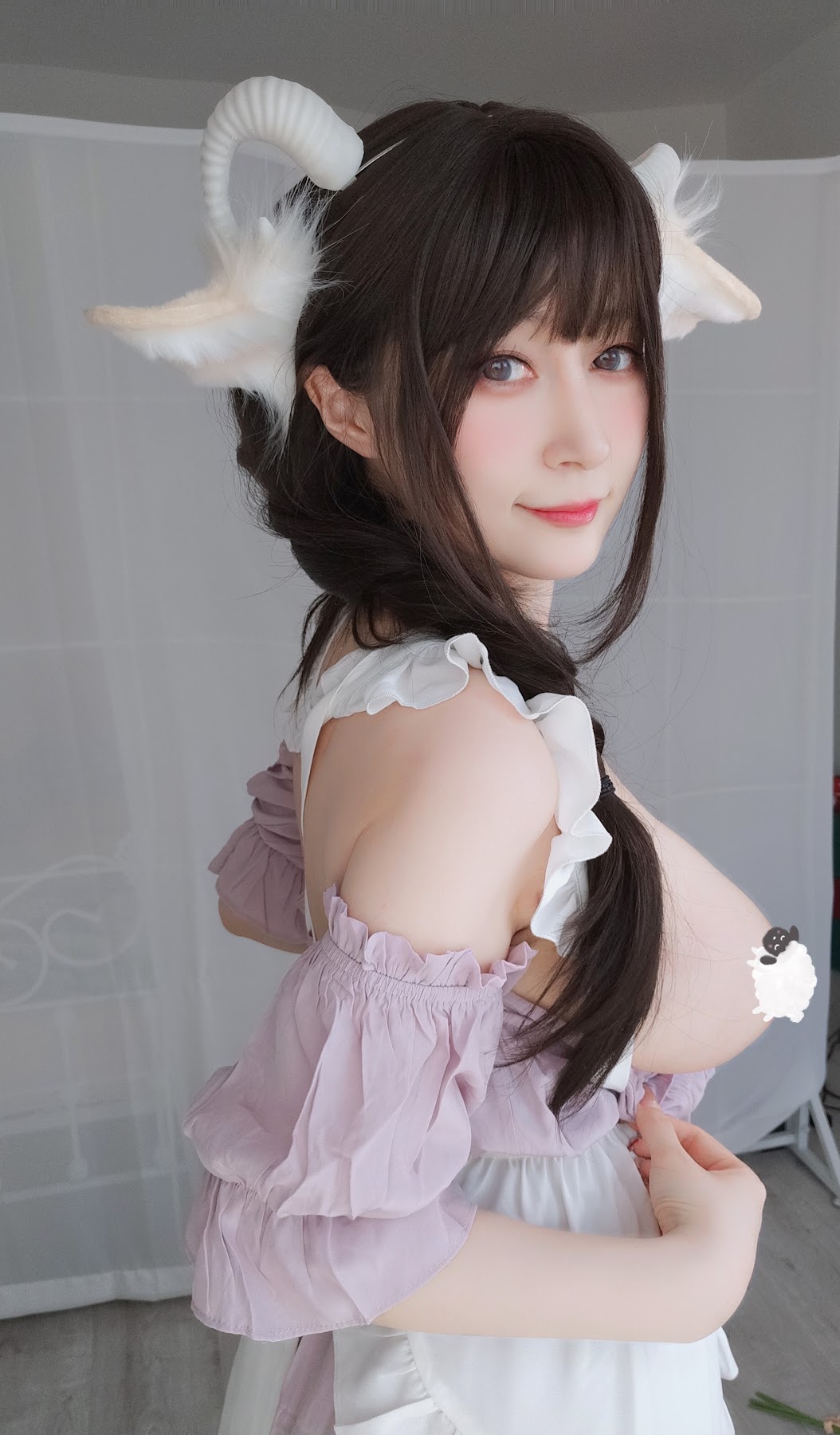 Coser@白银81 – 白丝兔耳女仆 - P91