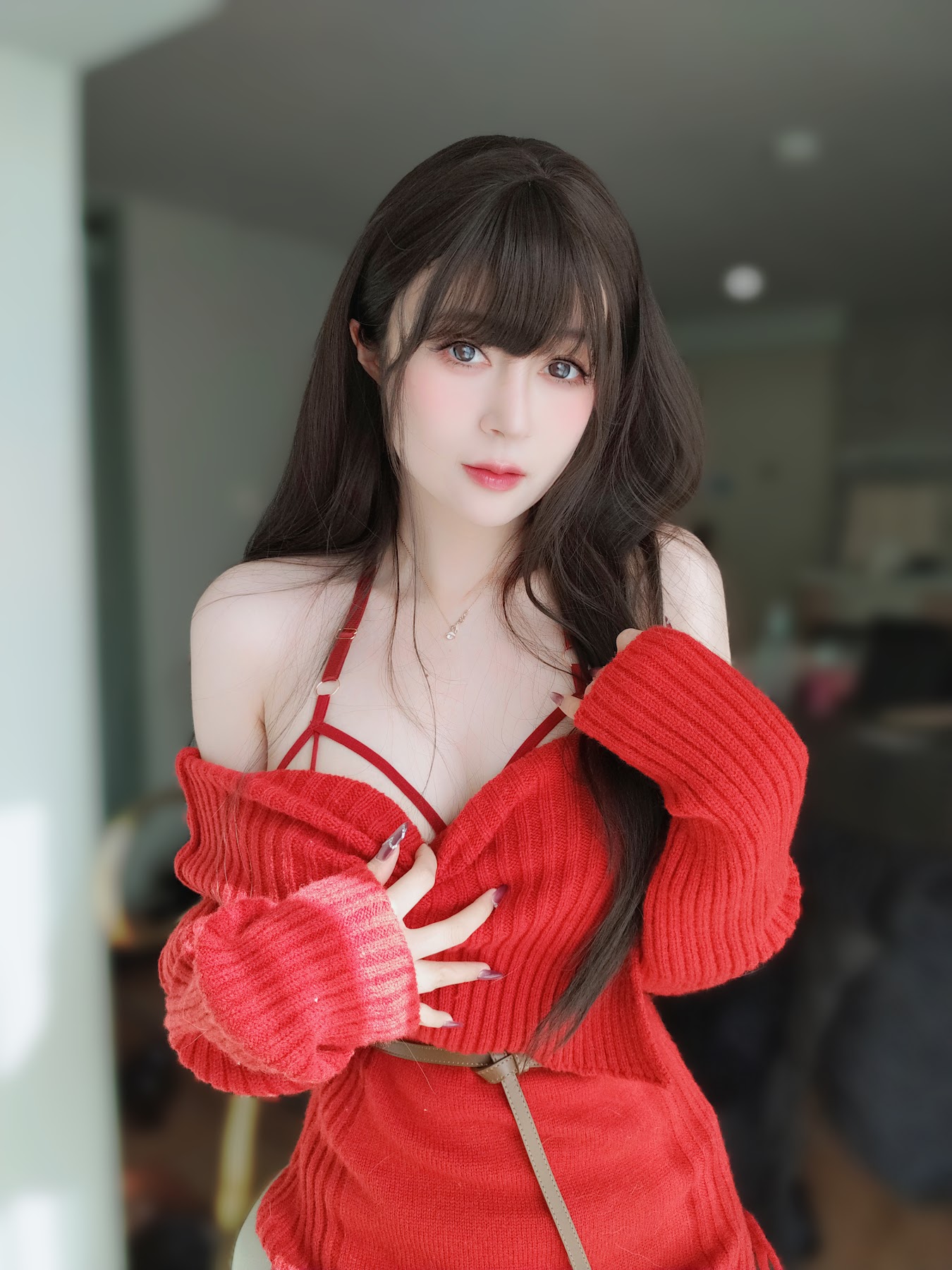Coser@白银81 – 自撮 红红火火 - P9