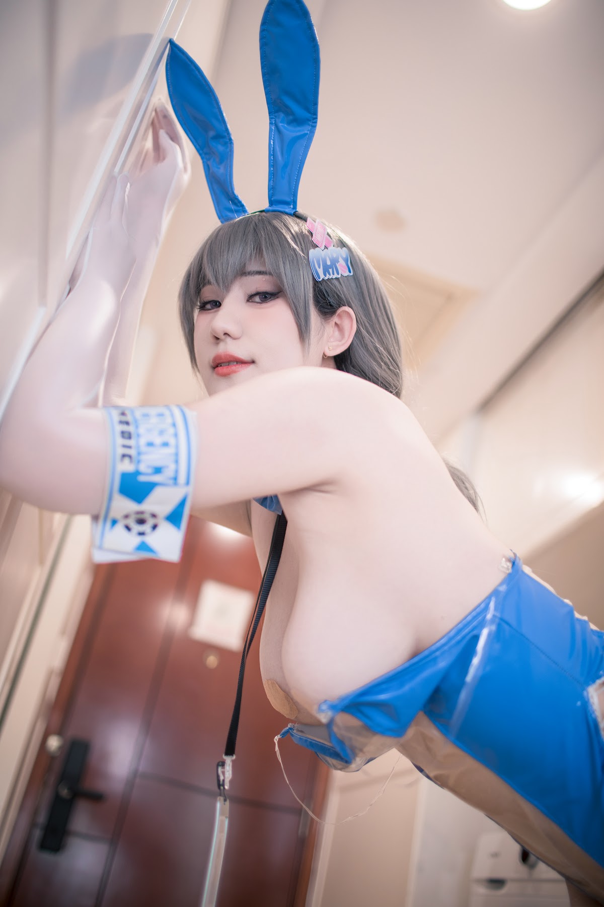 Coser@星澜是澜澜叫澜妹呀 – Nikke胜利女神 梅里 兔女郎 - P11
