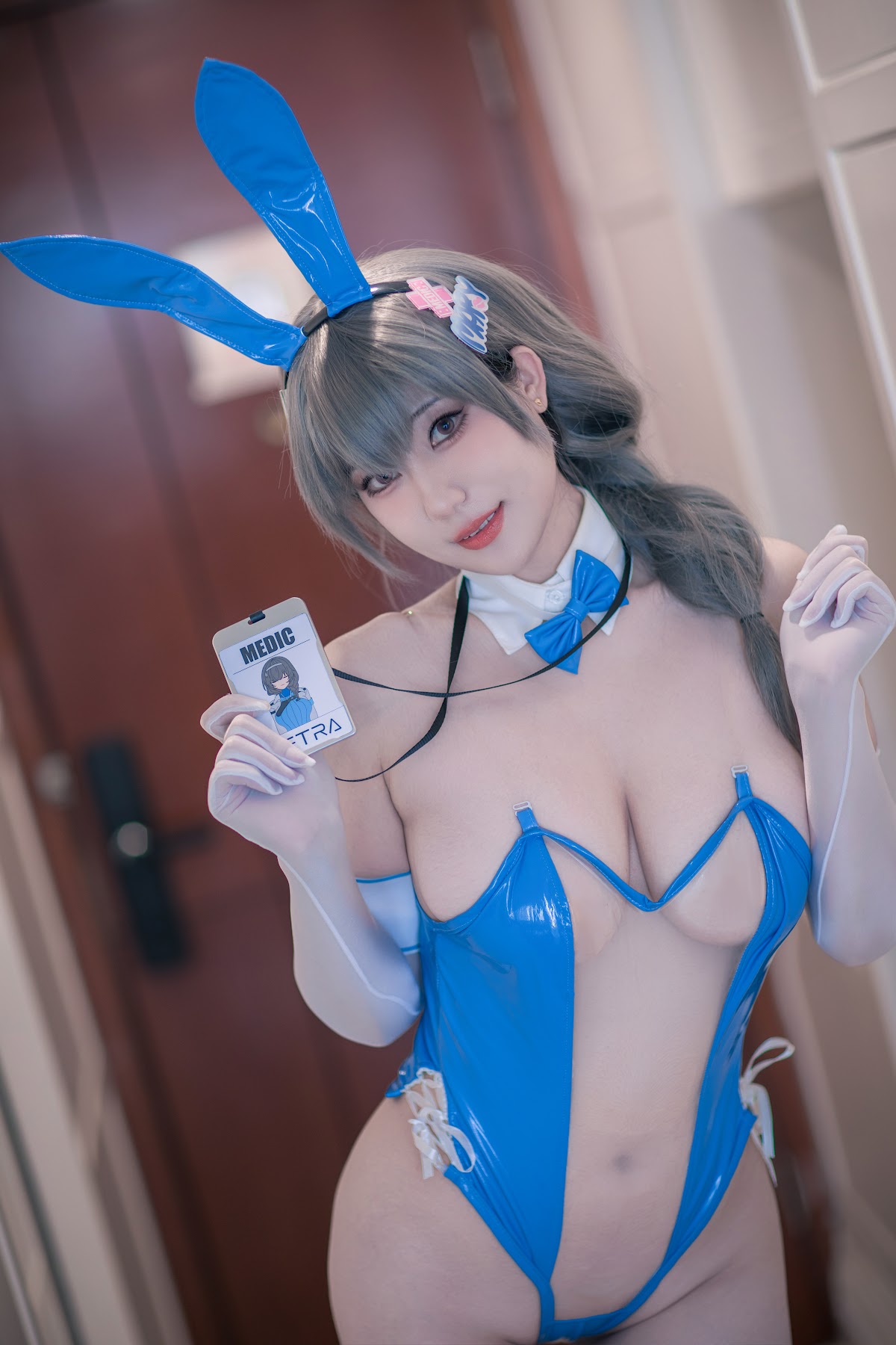 Coser@星澜是澜澜叫澜妹呀 – Nikke胜利女神 梅里 兔女郎 - P34