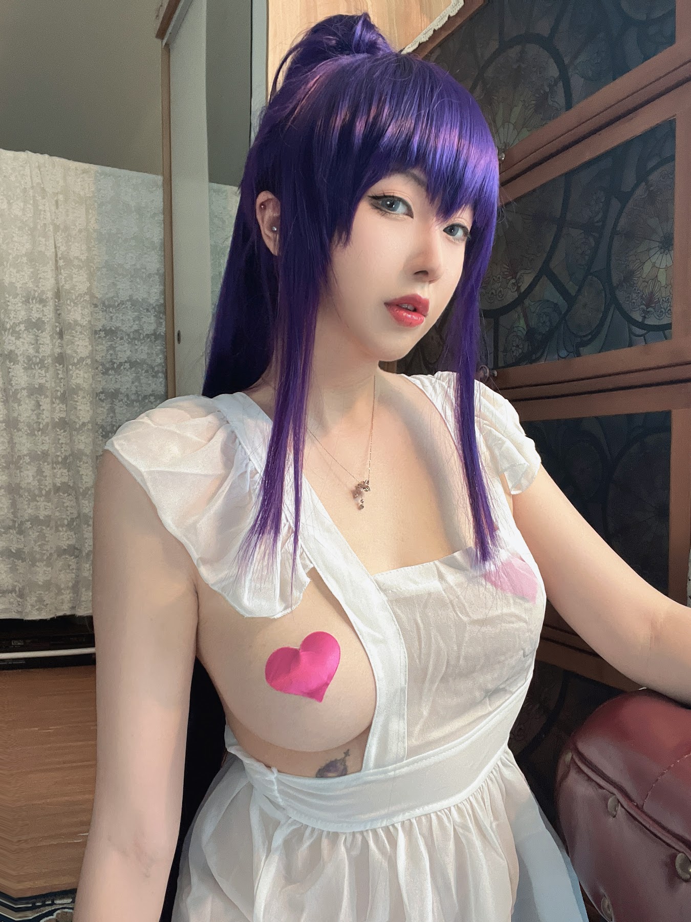 Coser@小容仔咕咕咕w – 毒岛学姐围裙 - P16