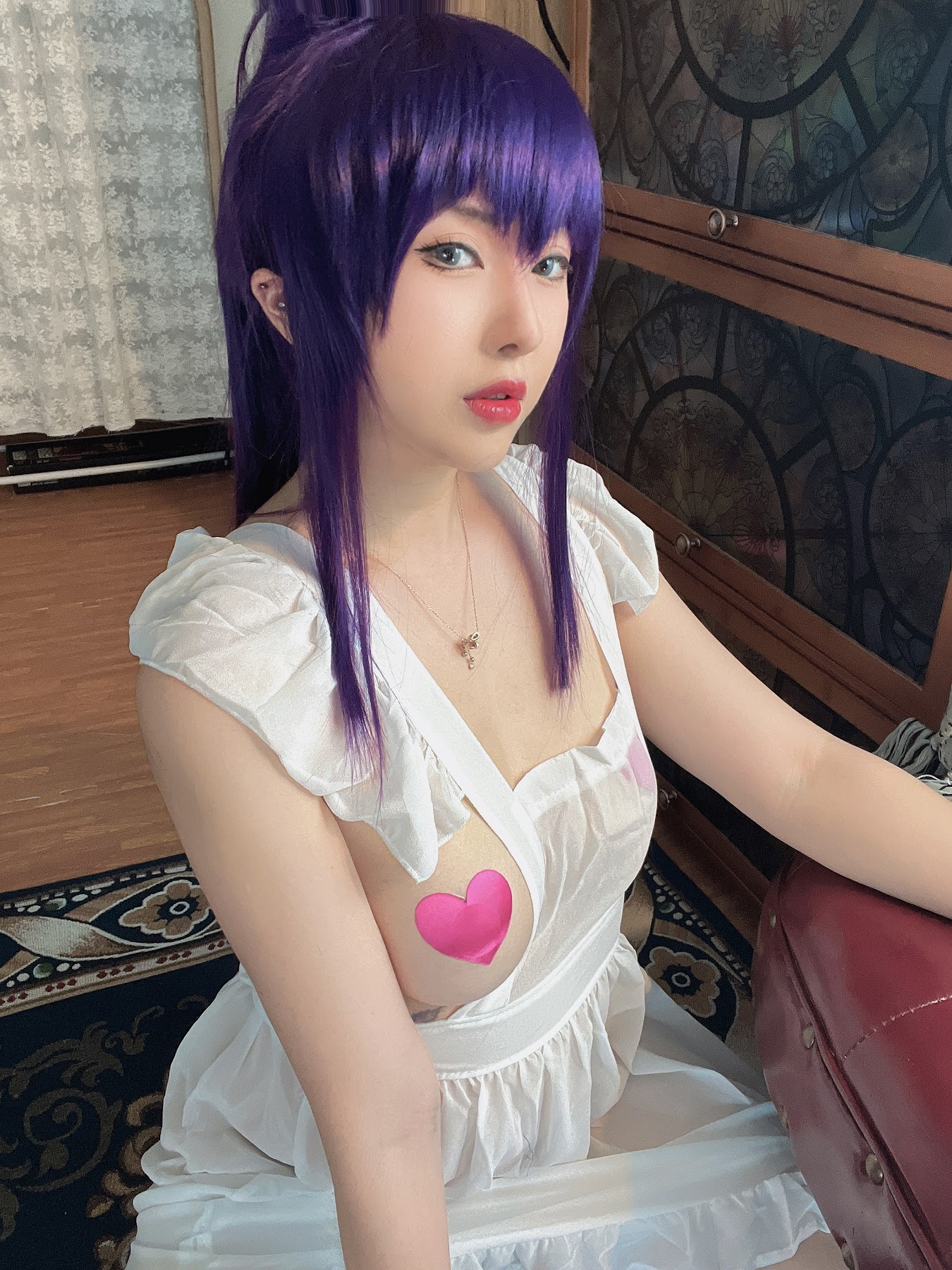 Coser@小容仔咕咕咕w – 毒岛学姐围裙 - P18