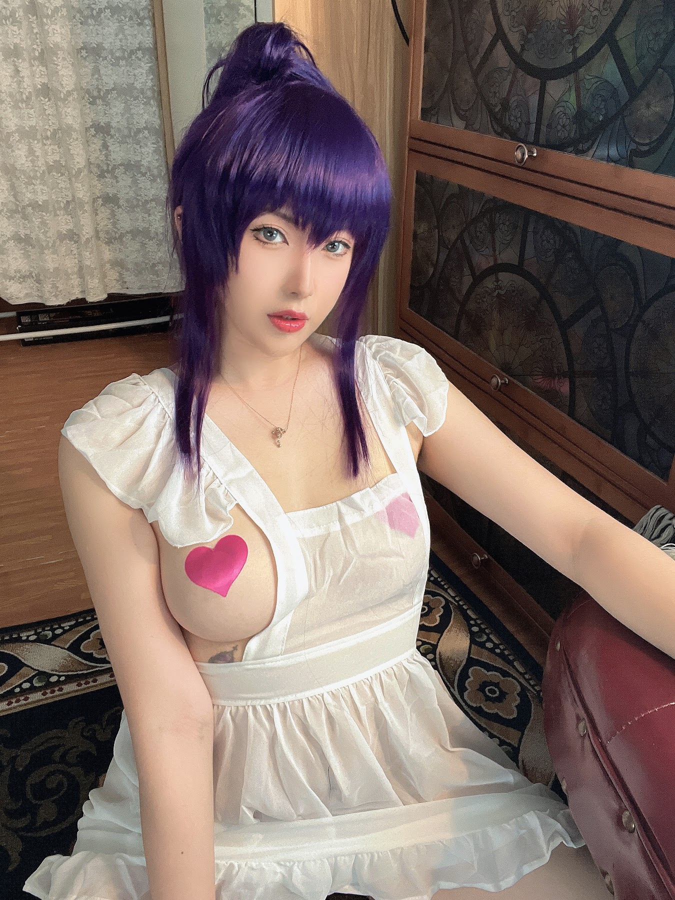 Coser@小容仔咕咕咕w – 毒岛学姐围裙 - P19