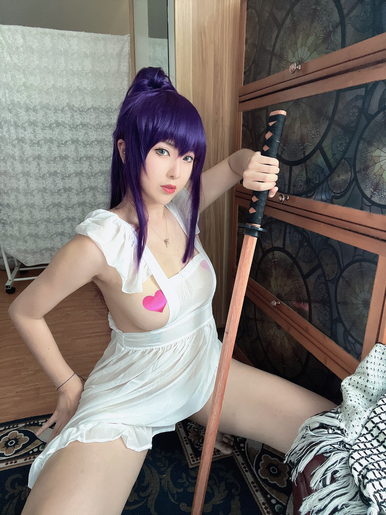 Coser@小容仔咕咕咕w – 毒岛学姐围裙 - P26